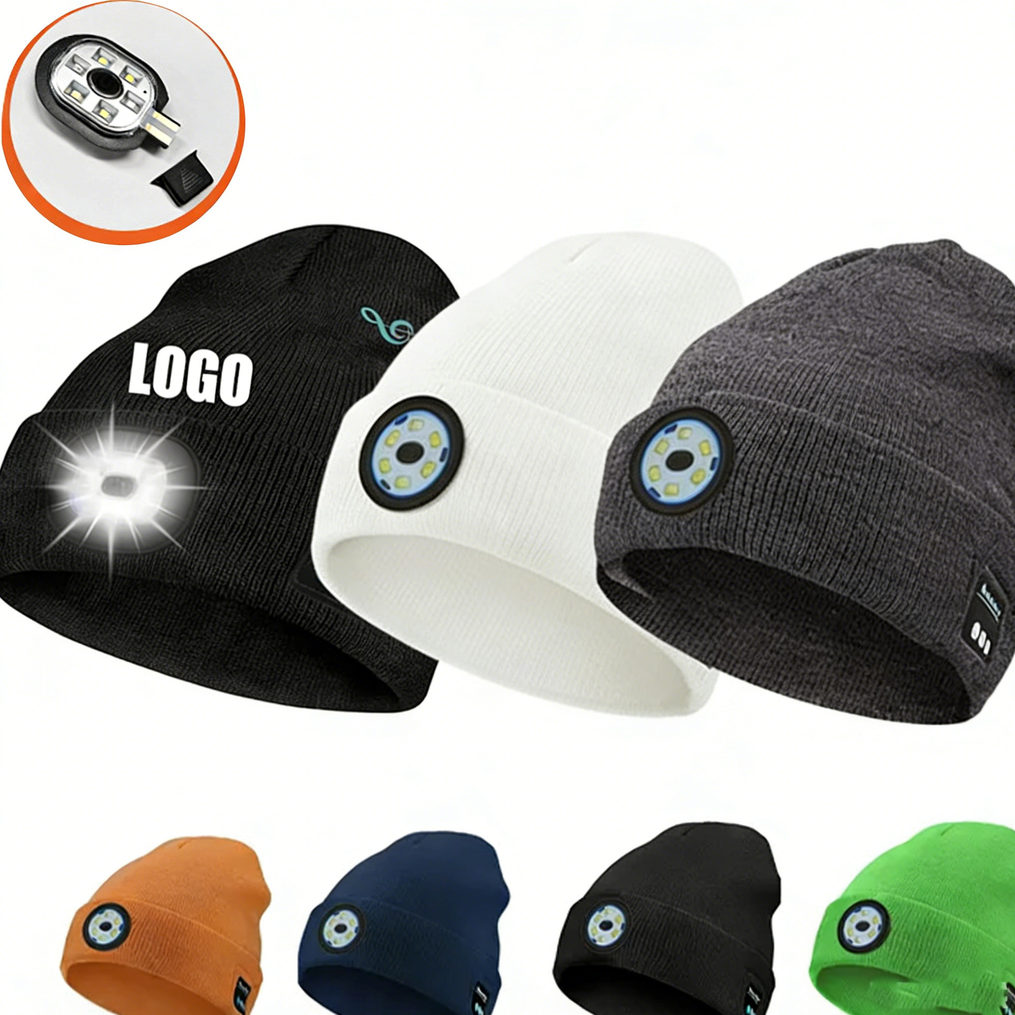 LED Beanie Hat Music and Light in One Cozy Design