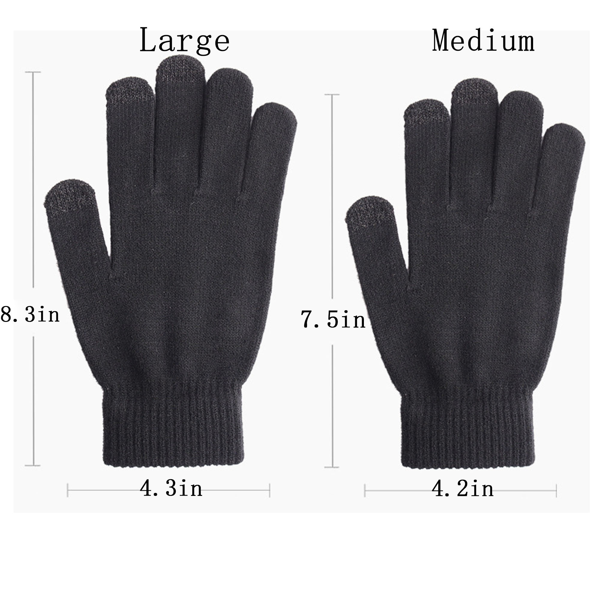 Winter Thermal Gloves for Men & Women with Touchscreen Capability 5