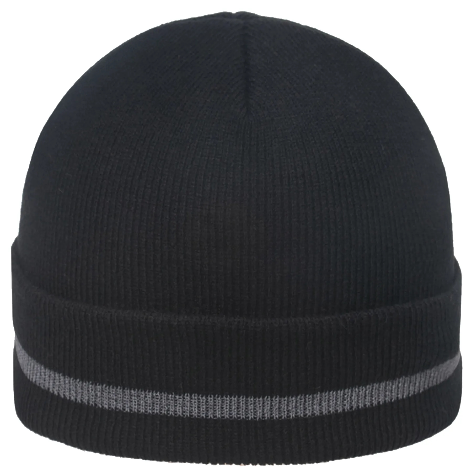 Embroidered Reflective knitted beanie hat 10