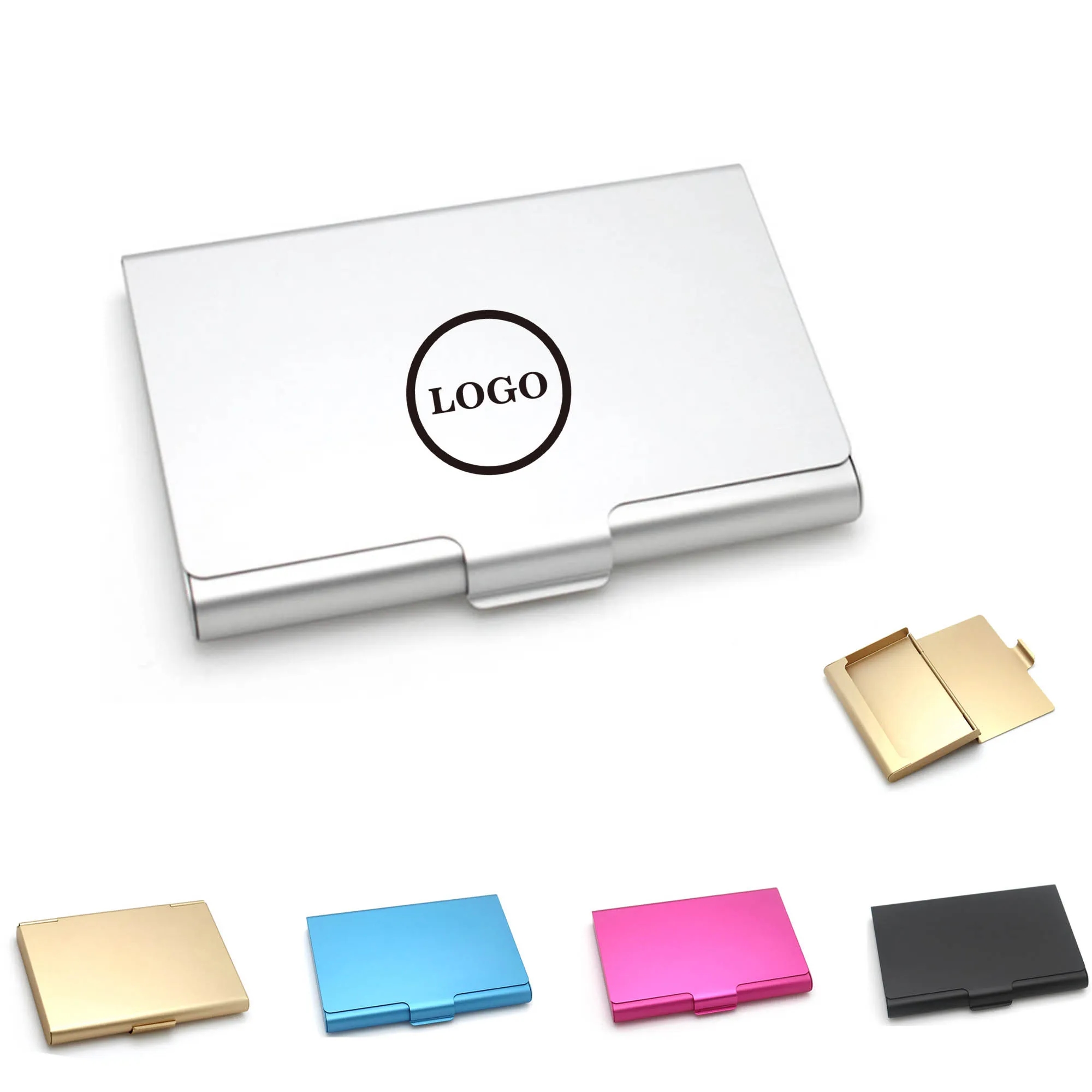 Aluminum Business Card Holder With Large Capacity 14