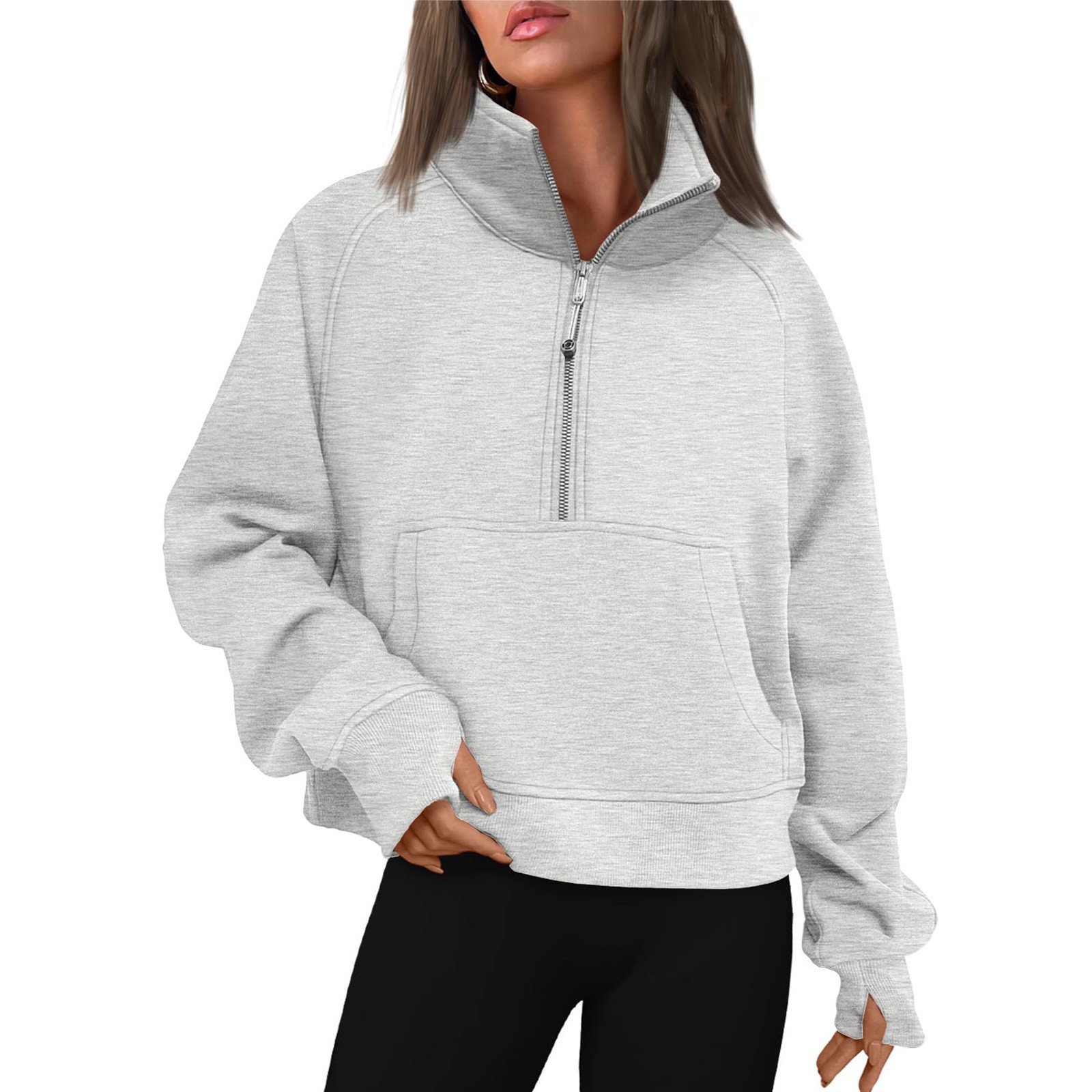 Half Zip Sweatshirts