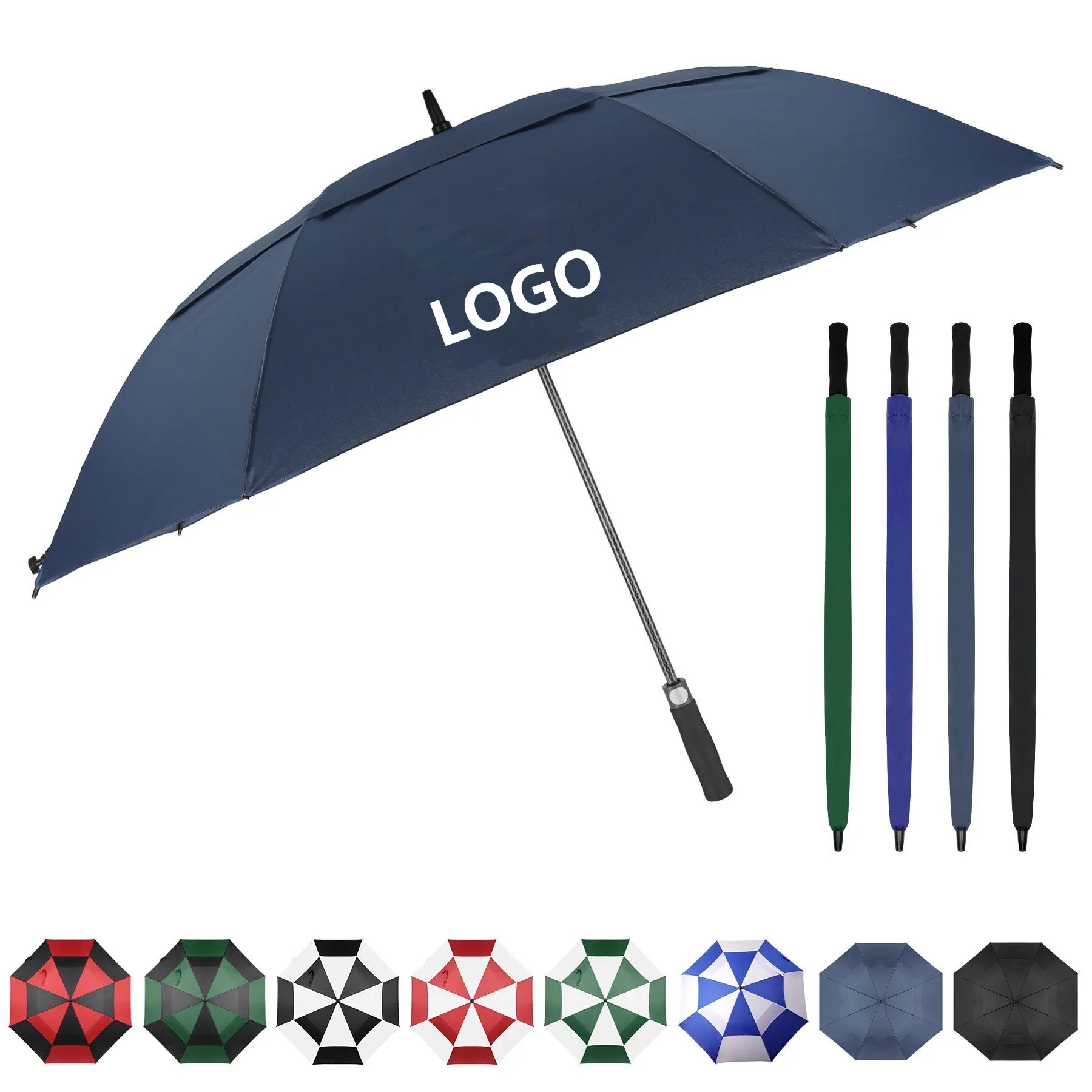 Wind Vented Auto Open Golf Umbrella 29