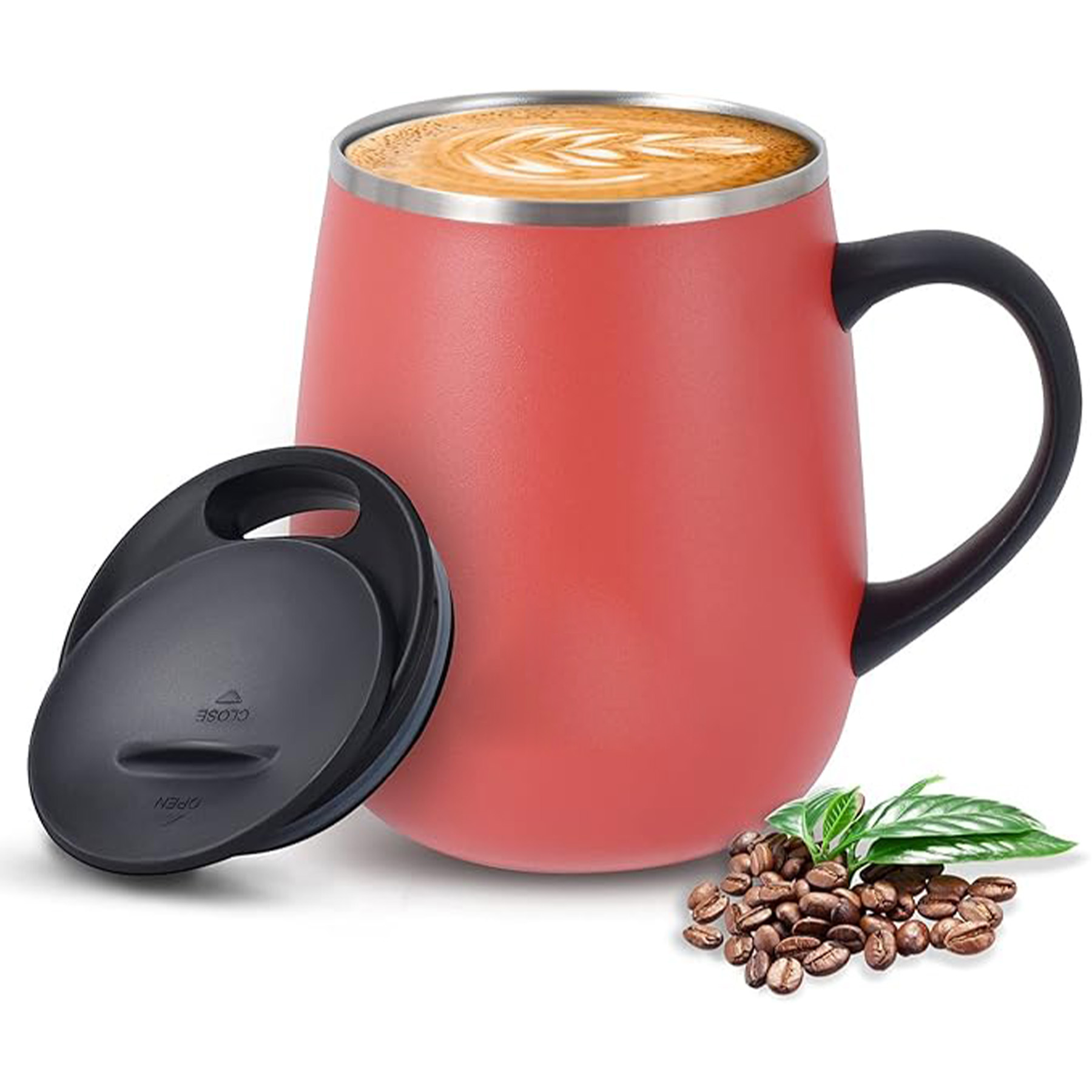 16 Oz Insulated Coffee Mug 32