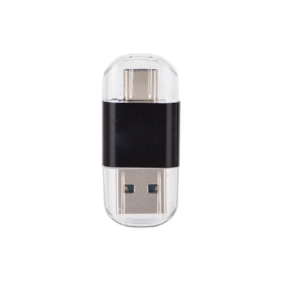 MicroSD Card Reader with Type-C and USB-A 13