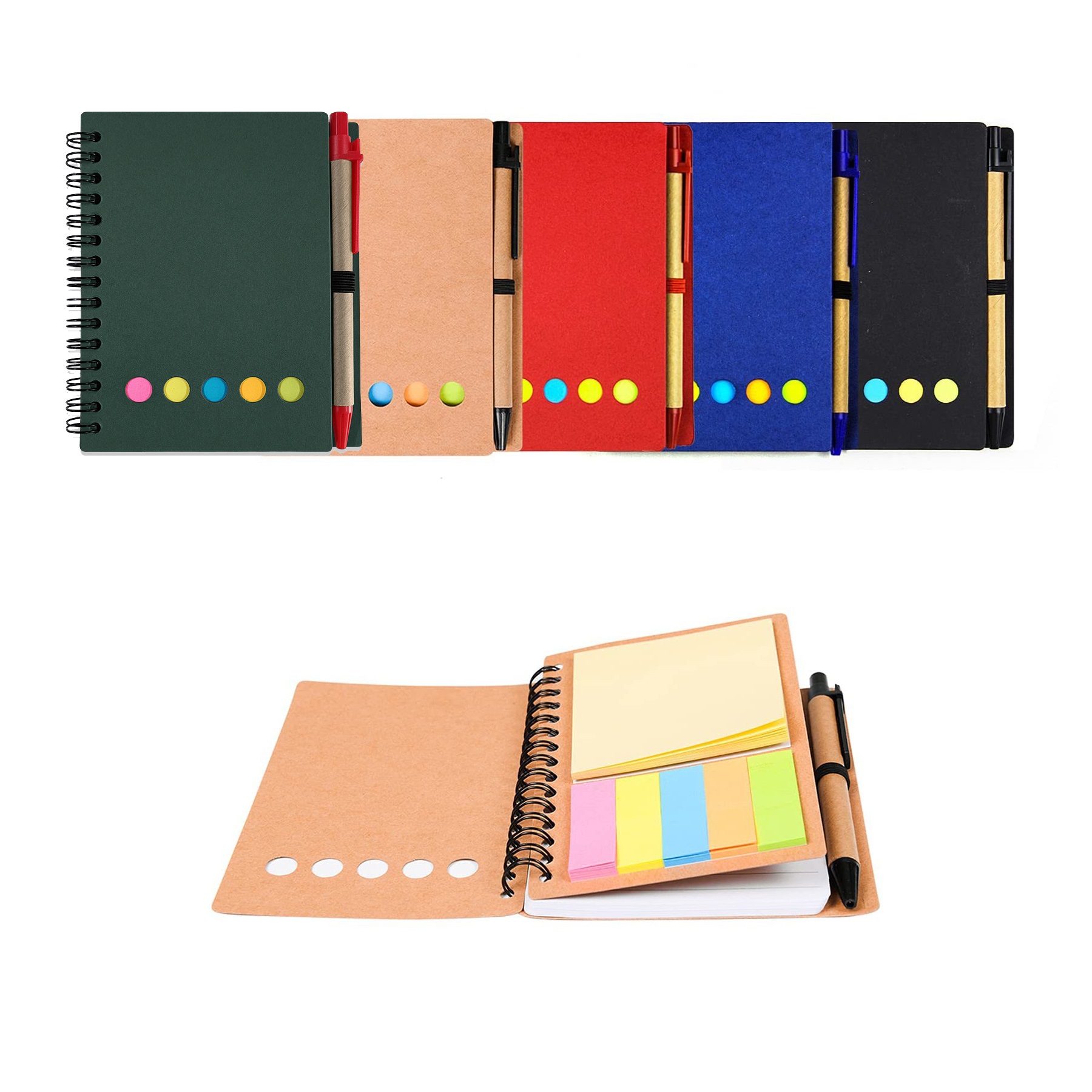 Spiral Notebook With Pen