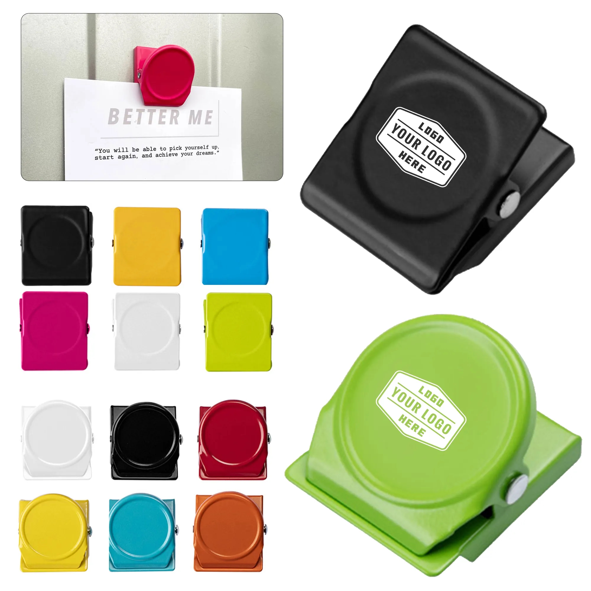 Multihued Magnetic Clip (MOQ 50)