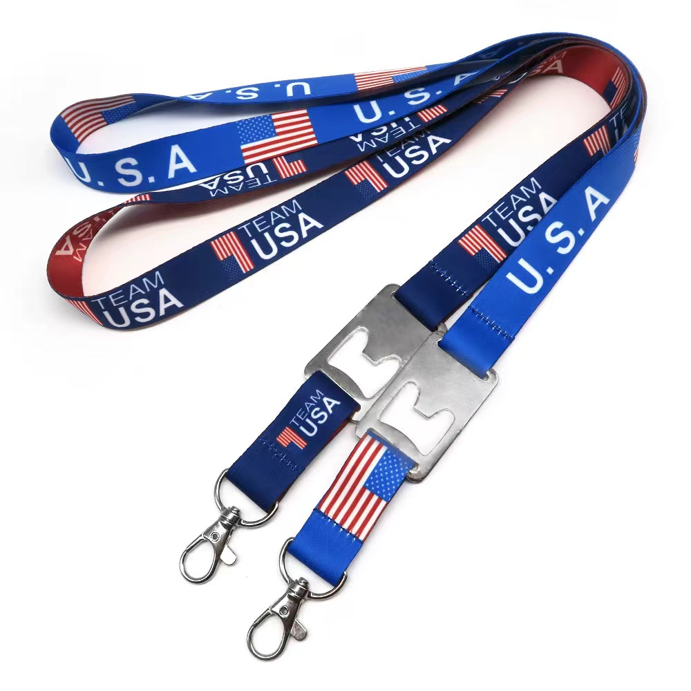 Polyester Personalized Lanyard With Bottle Opener 8