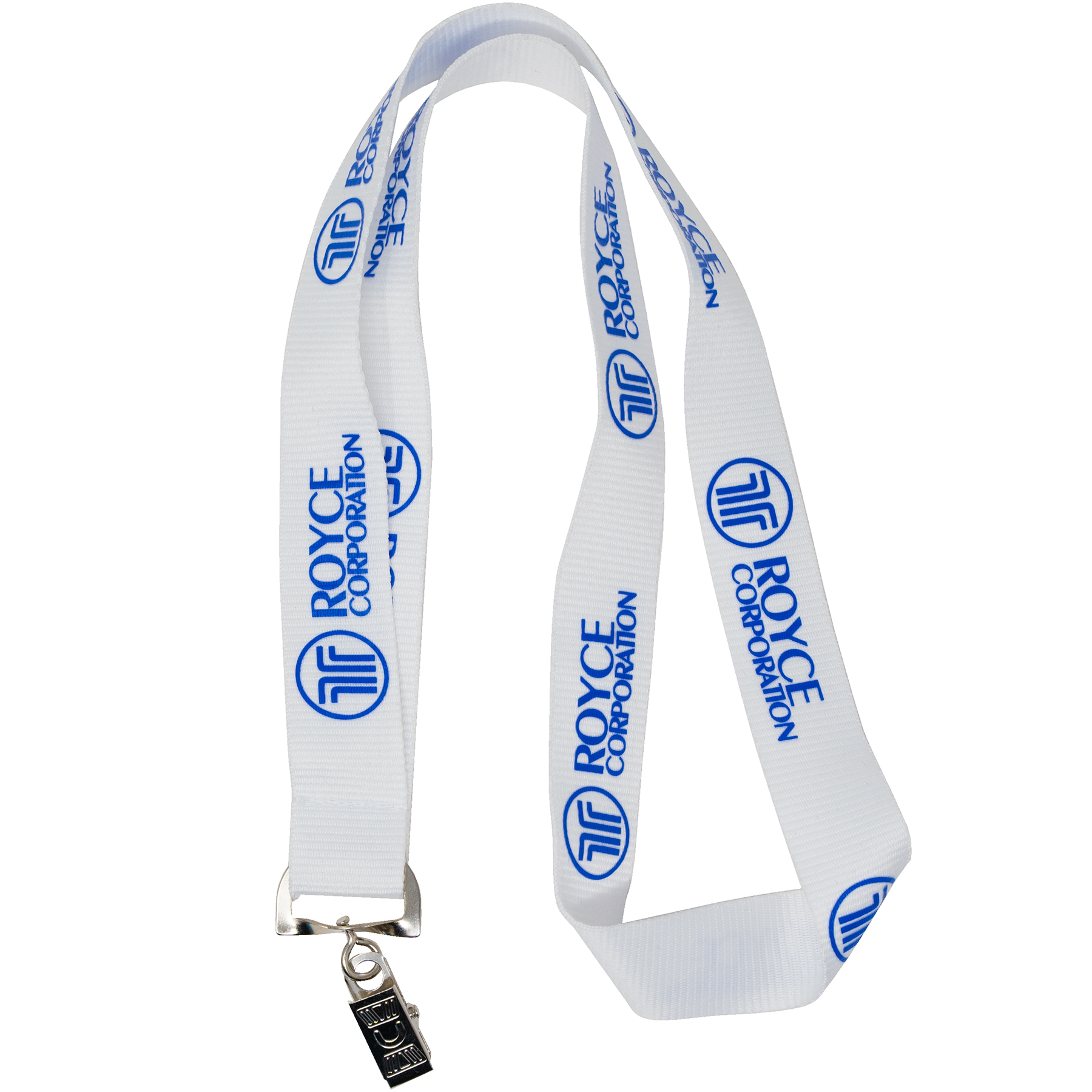Silkscreened Flat Polyester Lanyard: 1" W x 36" L 18