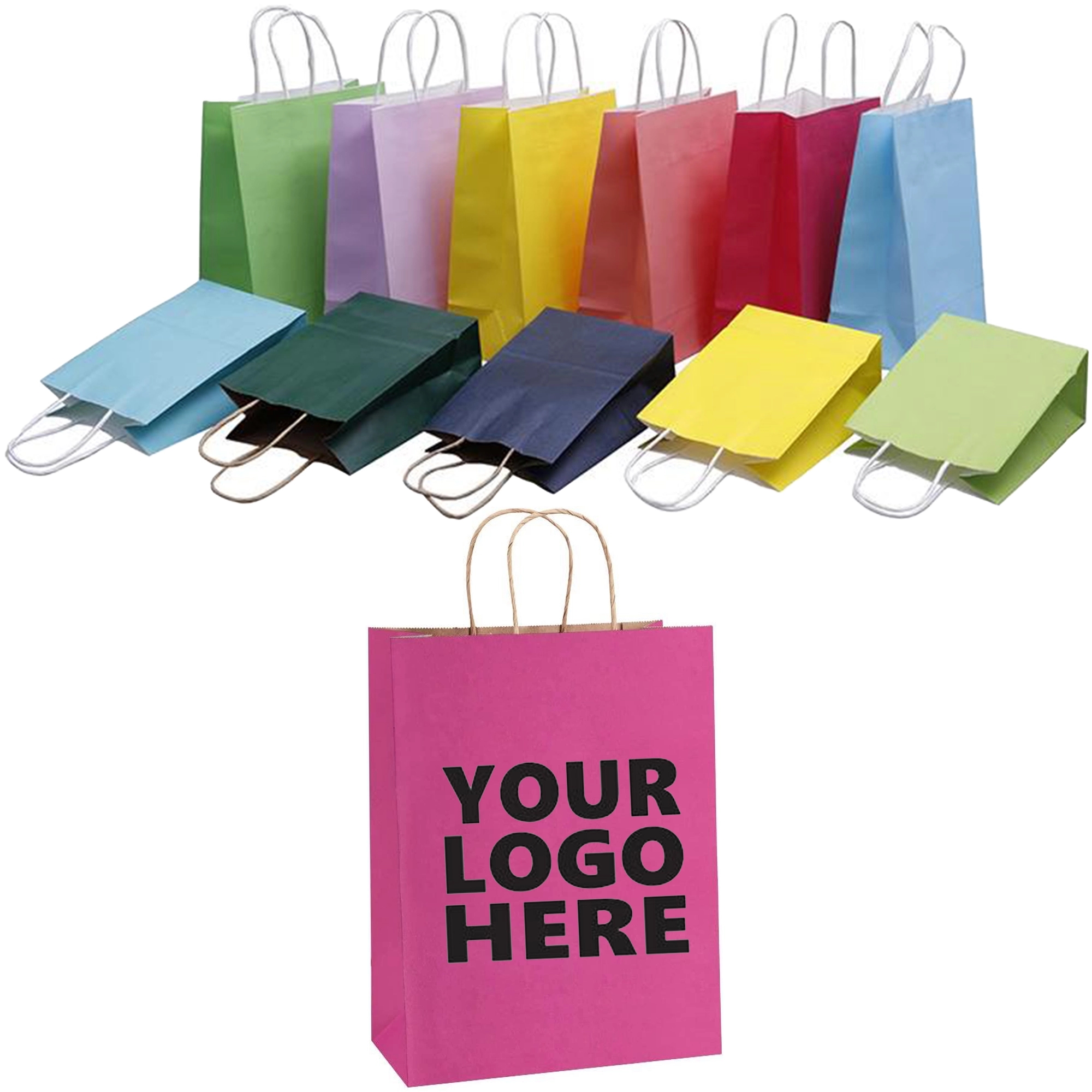 High Quality Kraft Paper Bag With A Handle 3