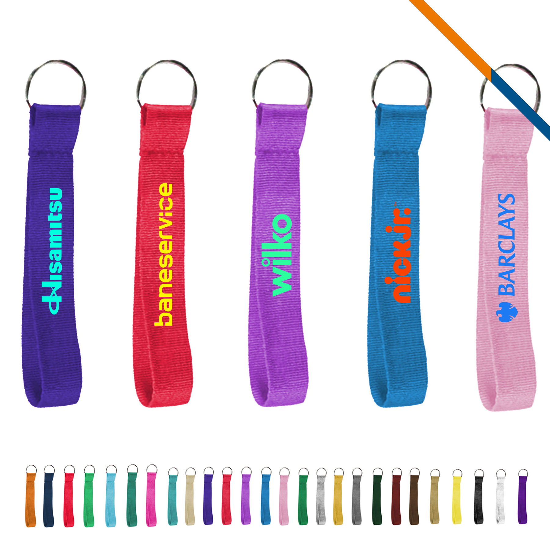Reila Polyester Wrist Lanyard