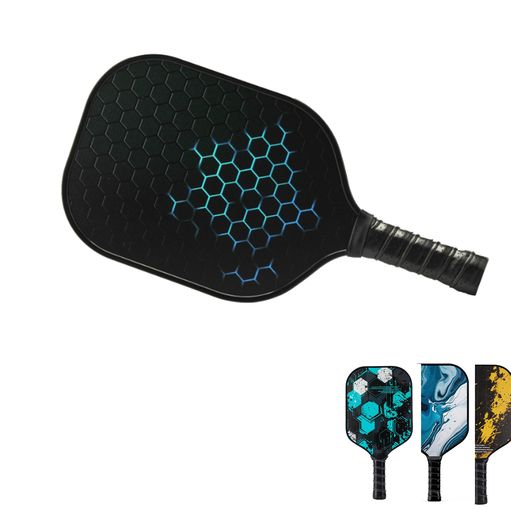 High-Performance Fiberglass Pickleball Paddle with Honeycomb Core 2