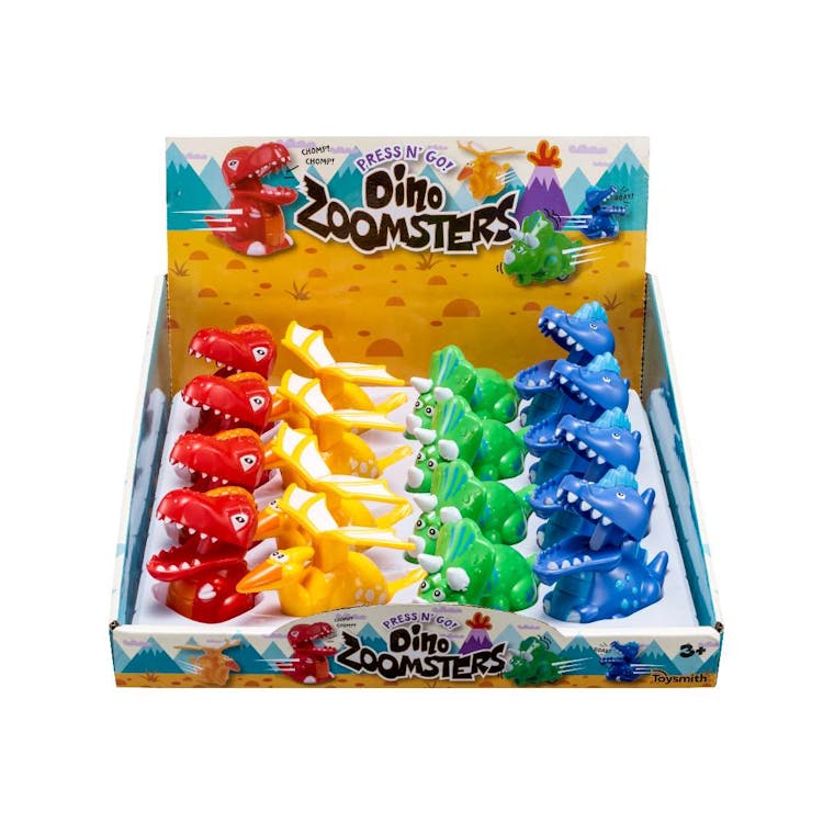 Dino Press N' Go Zoomers - Assorted 3