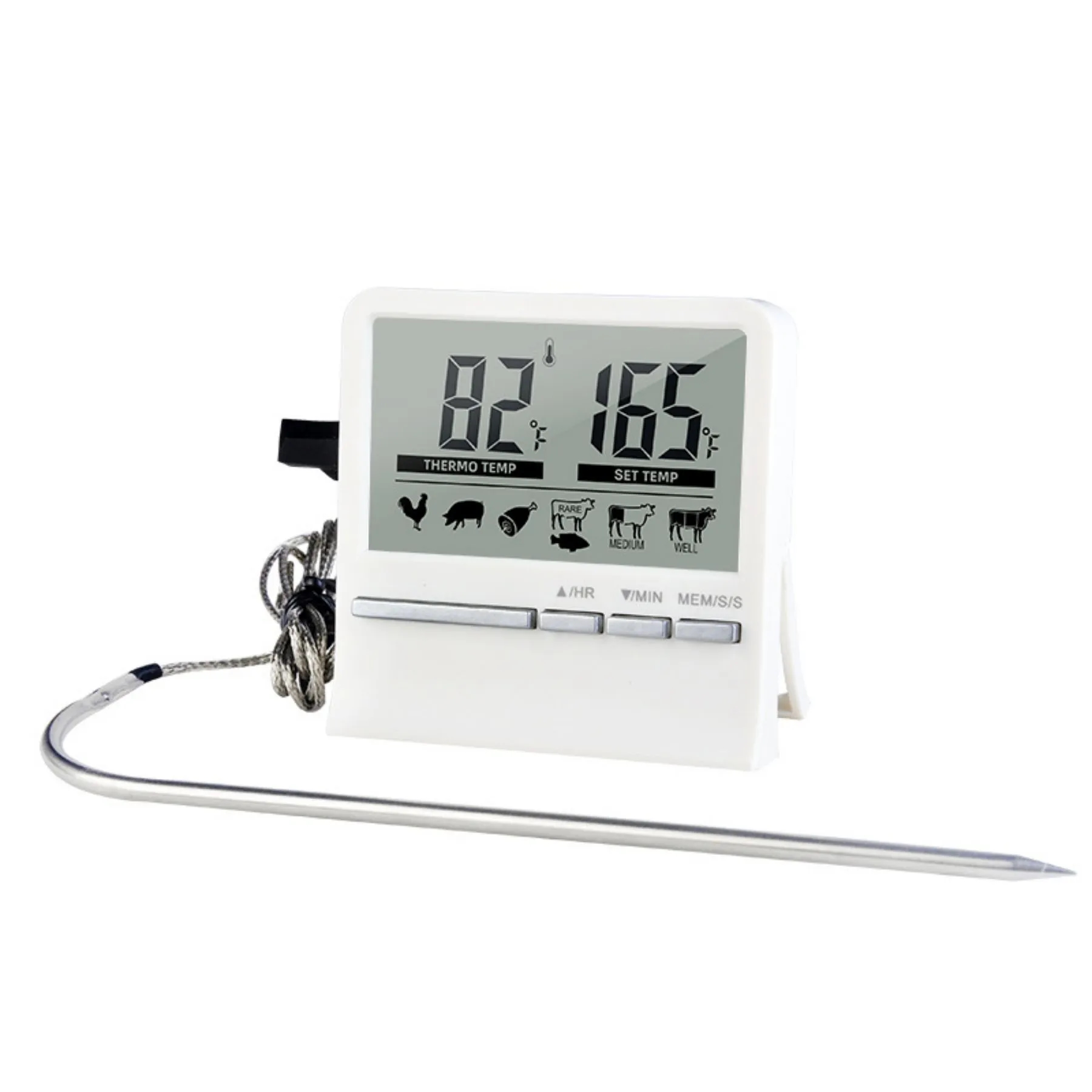 LCD Large Screen Meat Thermometer 10