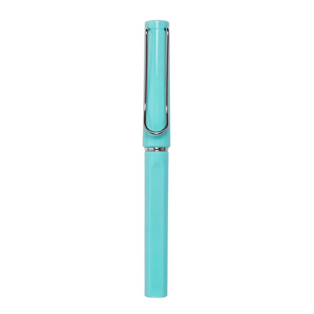 Plastic Gel Pen W/ Metal-Clip 14