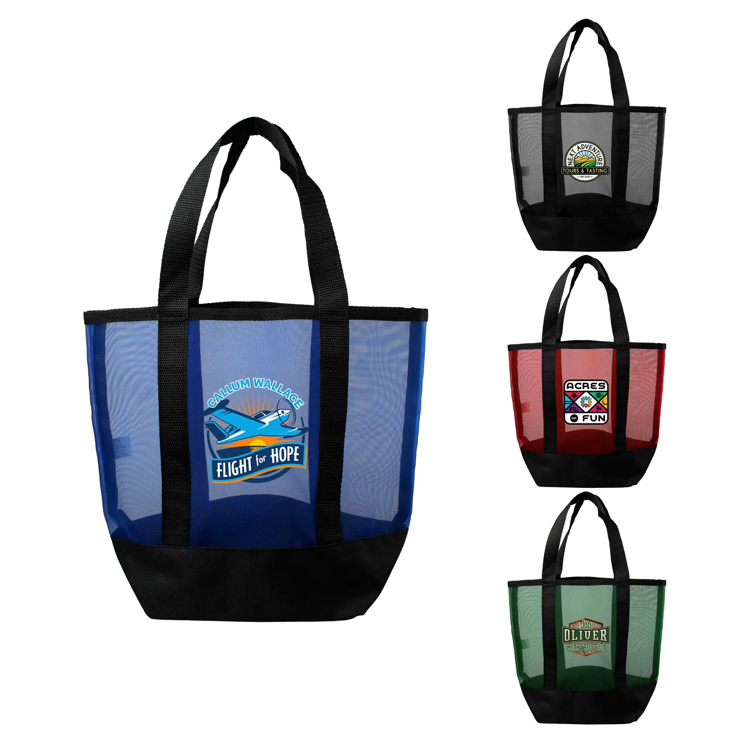 Mini Recycled Mesh Beach Bag 7