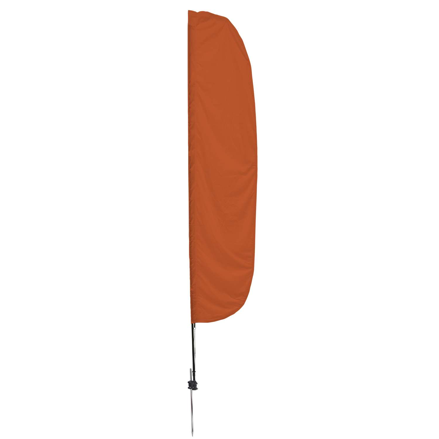 15' Solid-Color Stadium Flutter Flag Kit Single-Sided 7