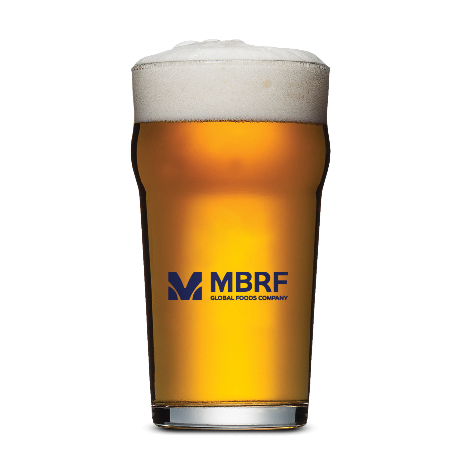 Burckhardt Beer Glass - Imprinted