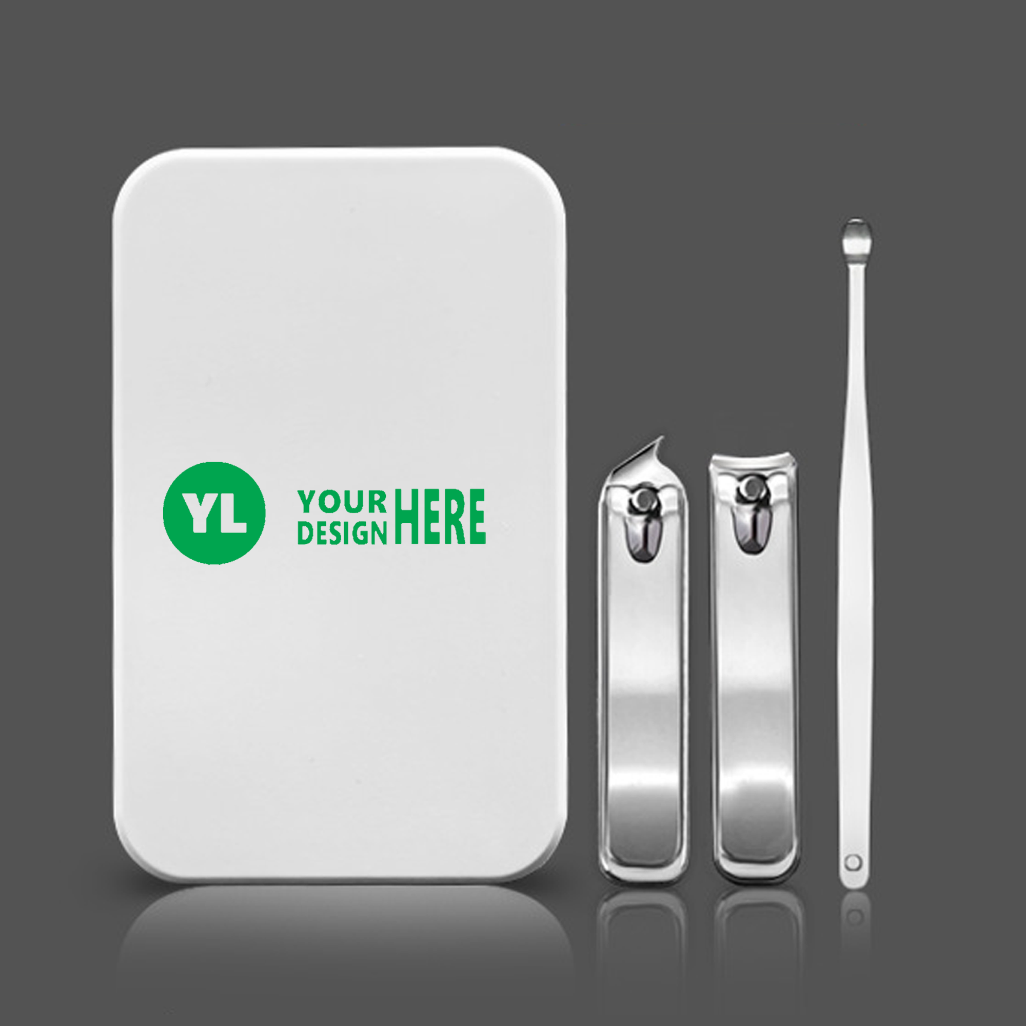 Custom Logo Nail Clipper Set Nail Tools 6