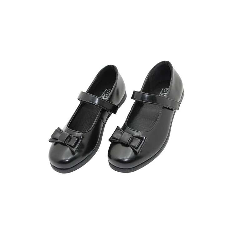 Girls' School Shoes - Black Size 11-3 Age 4-8 Years 3