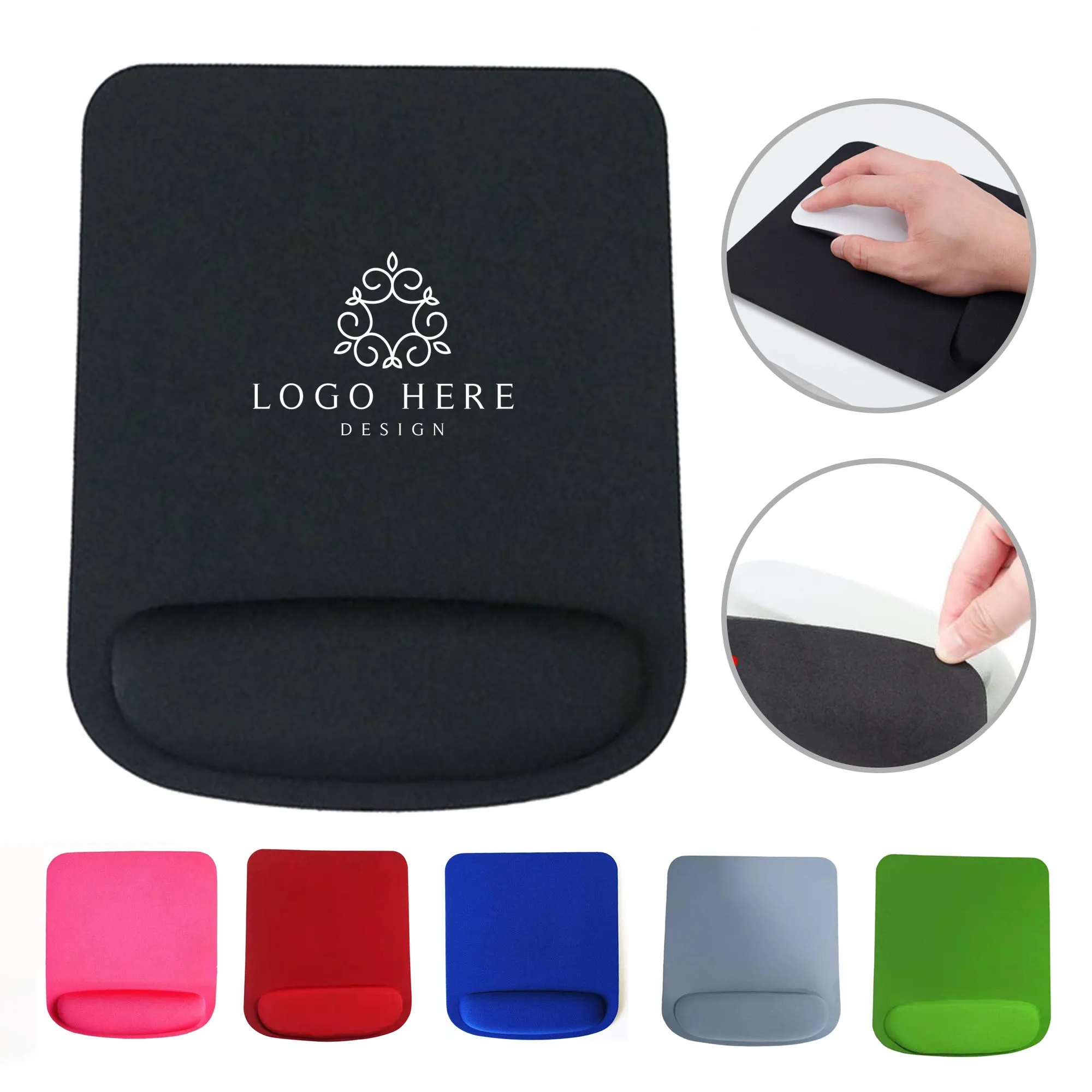 Ergonomic Mouse Pad With Wrist Support