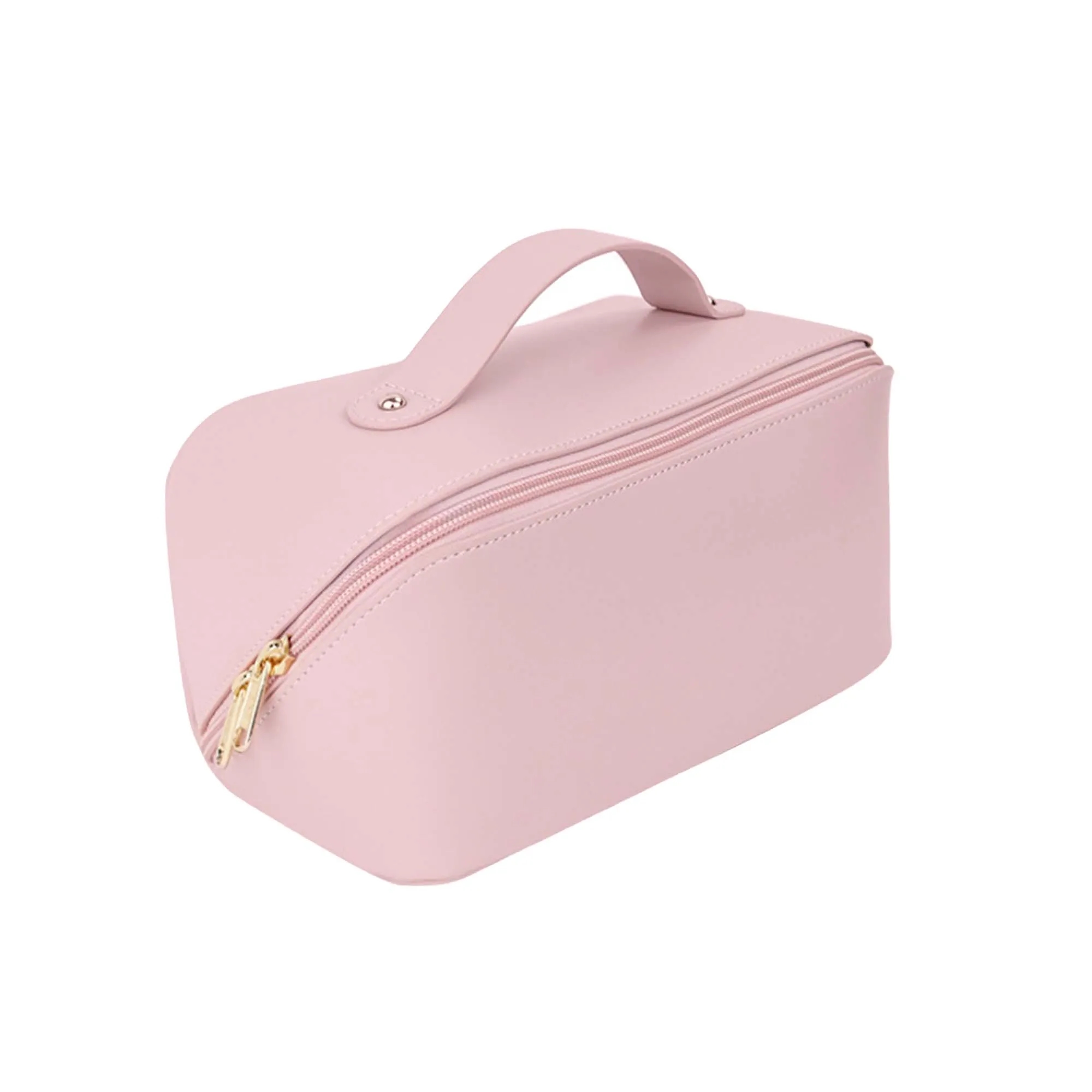 Large Capacity PU Leather Makeup Toiletry Bag 21