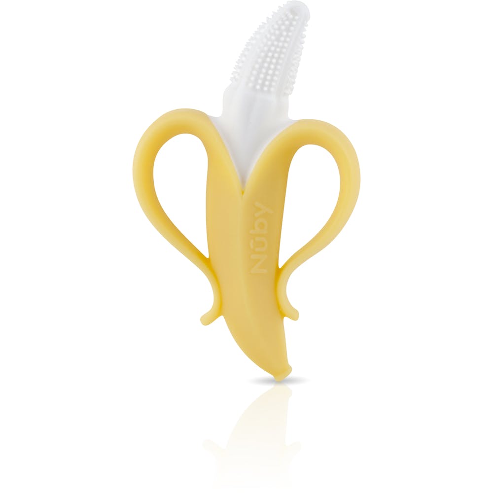 Nuby NanaNubs Teething Toothbrushes - Silicone Bristles