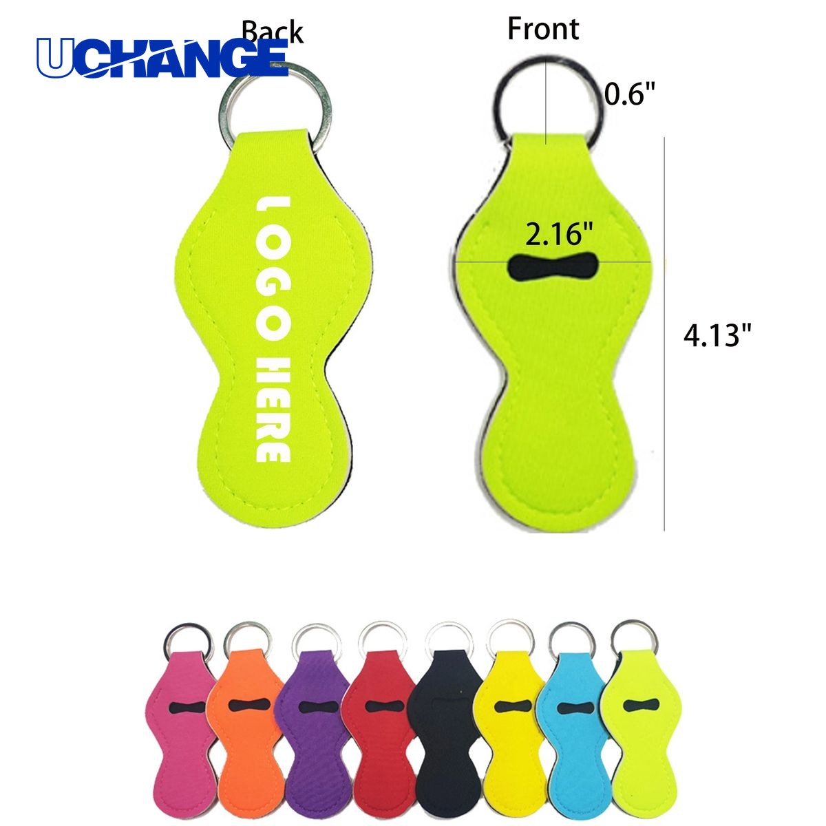 Chapstick Holder Keychain Case