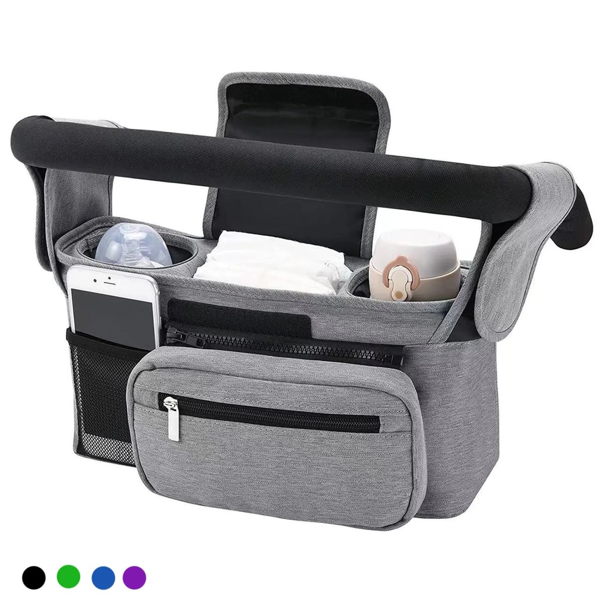Anti-Slip Straps Baby Stroller Organizer - RPG1112 | From Marz