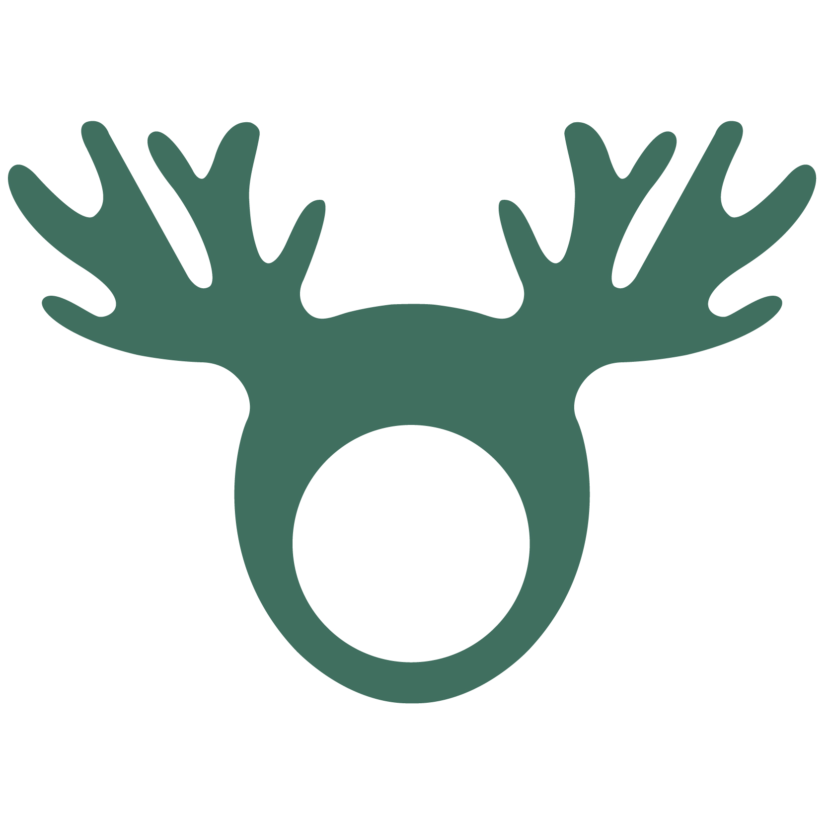 Reindeer Antlers Large Pullover 54