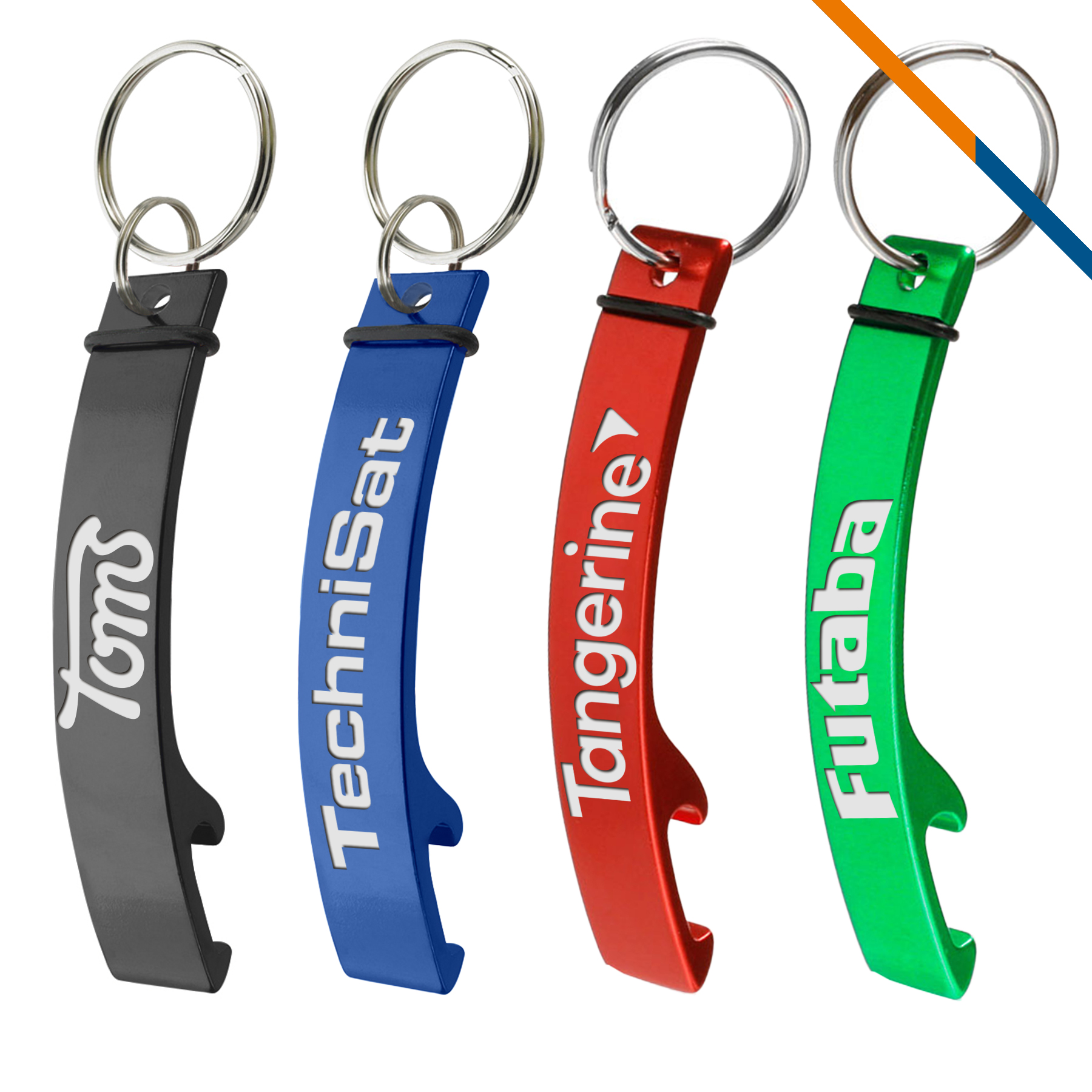 Spanning Bottle Opener Keychain