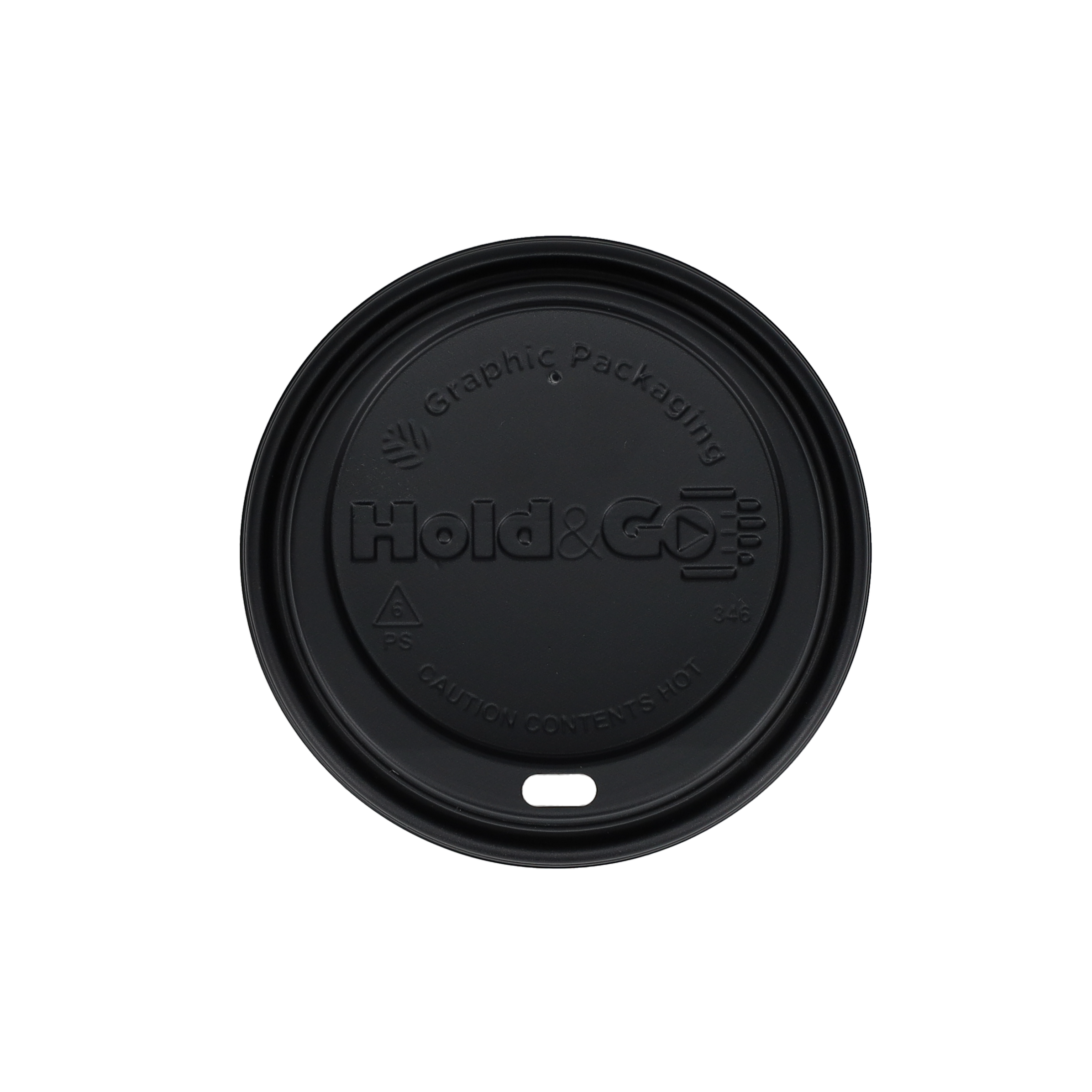 12/16/20 oz Paper Cup Insulated Domed Lid Black 4