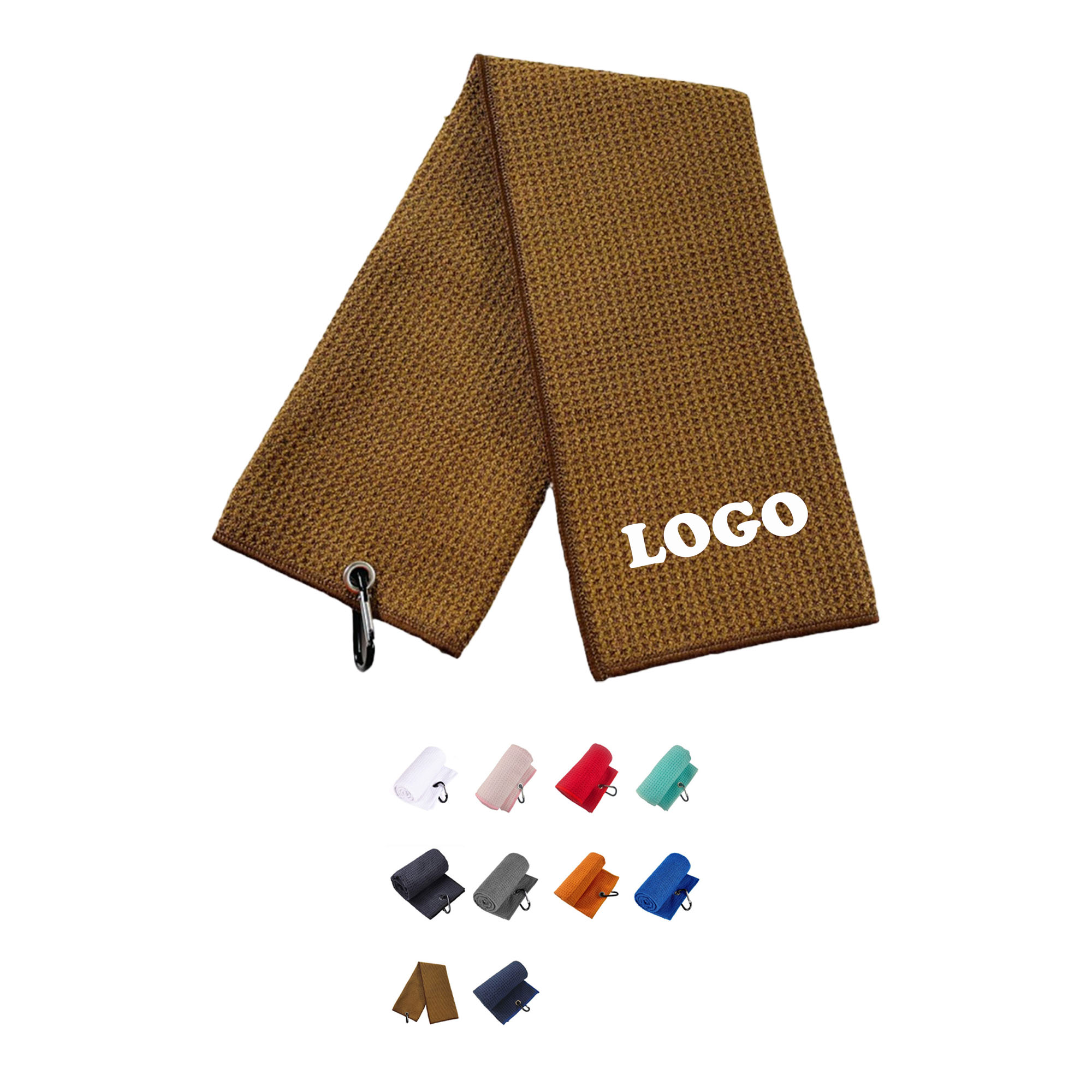 MOQ 20 pcs Personalized Golf Towel 5