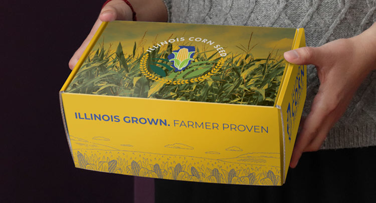 Corrugated box for agriculture industry