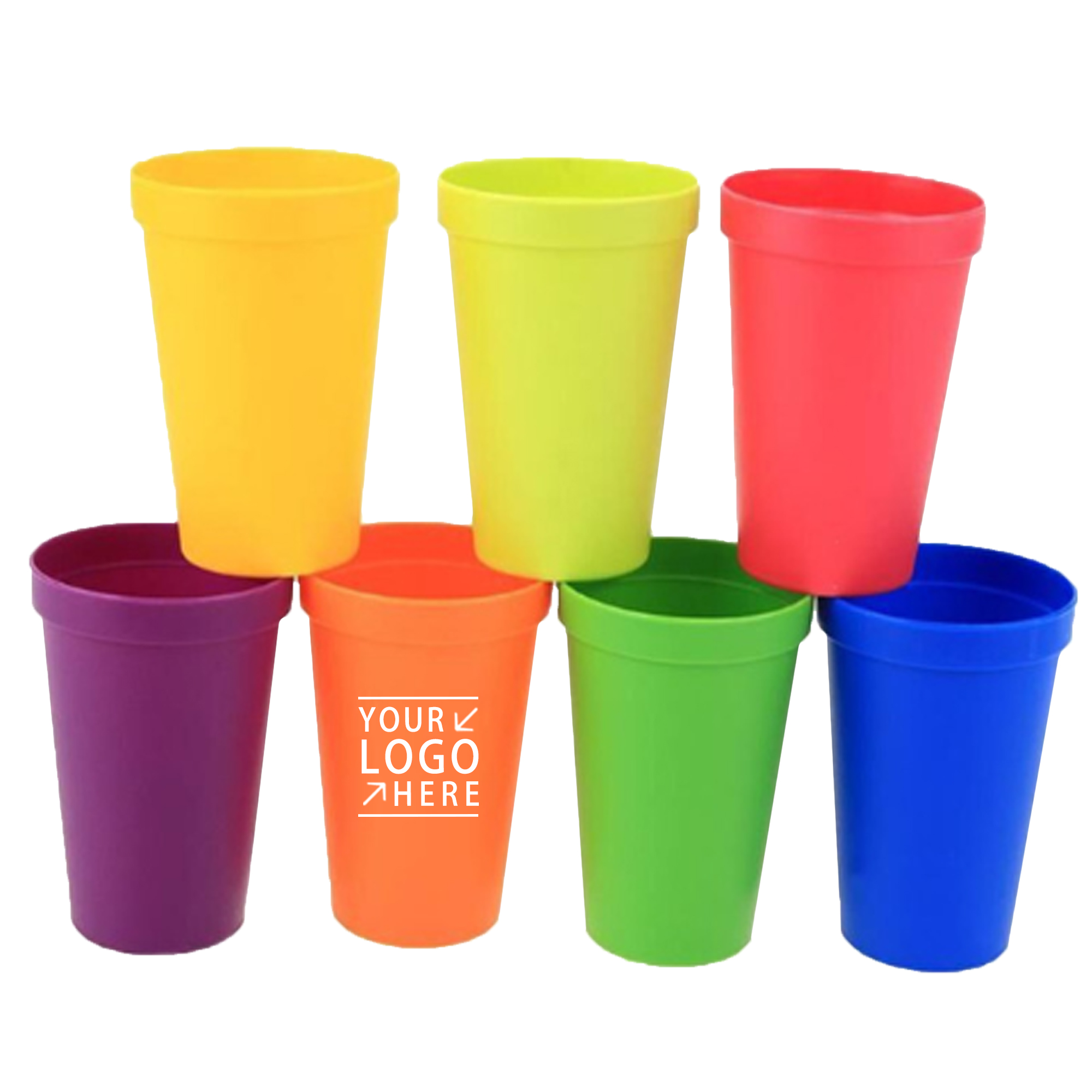 16 Oz. Disposable Plastic Stadium Cup 3