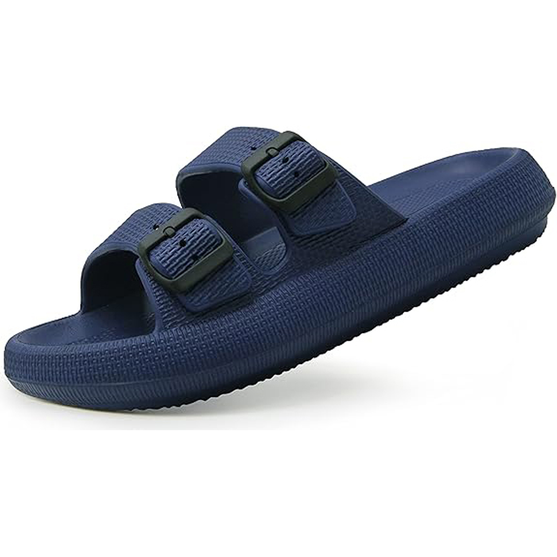 EVA Double Buckle Adjustable Flat Sandals 13