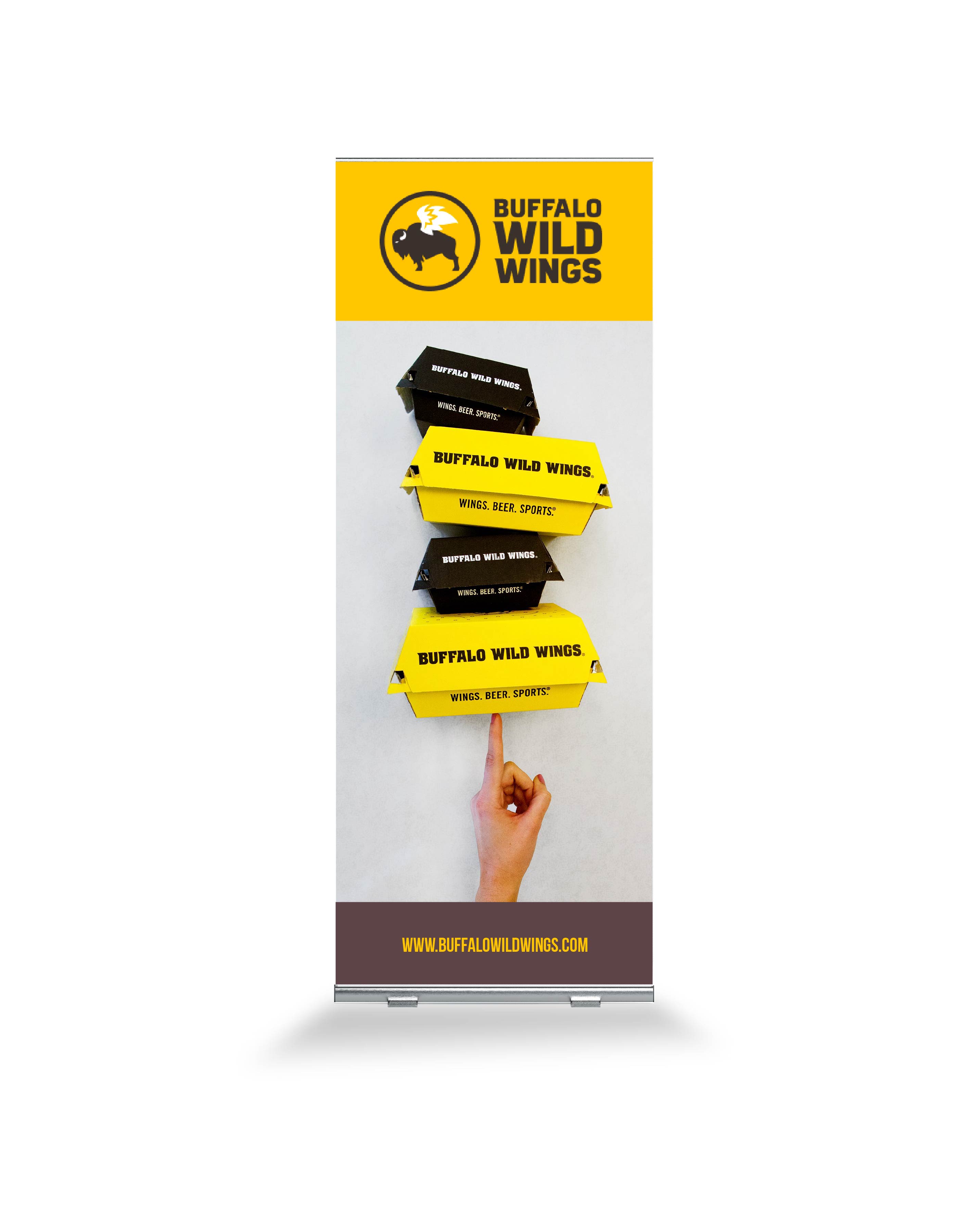 Banner Standard Retractable Stand Single Sided (24" x 81")