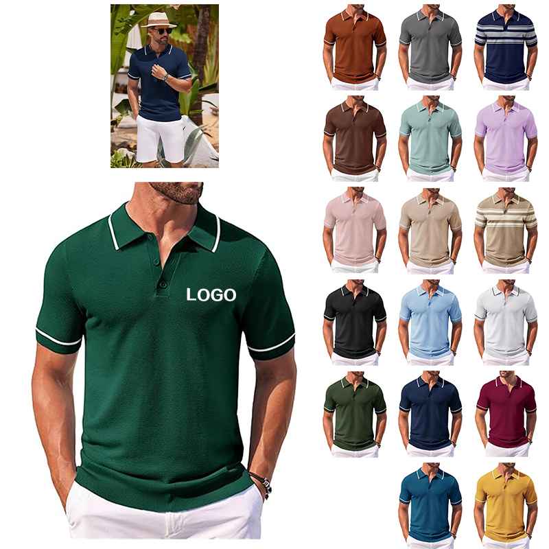 Men's Knit Golf Polo Shirt 31