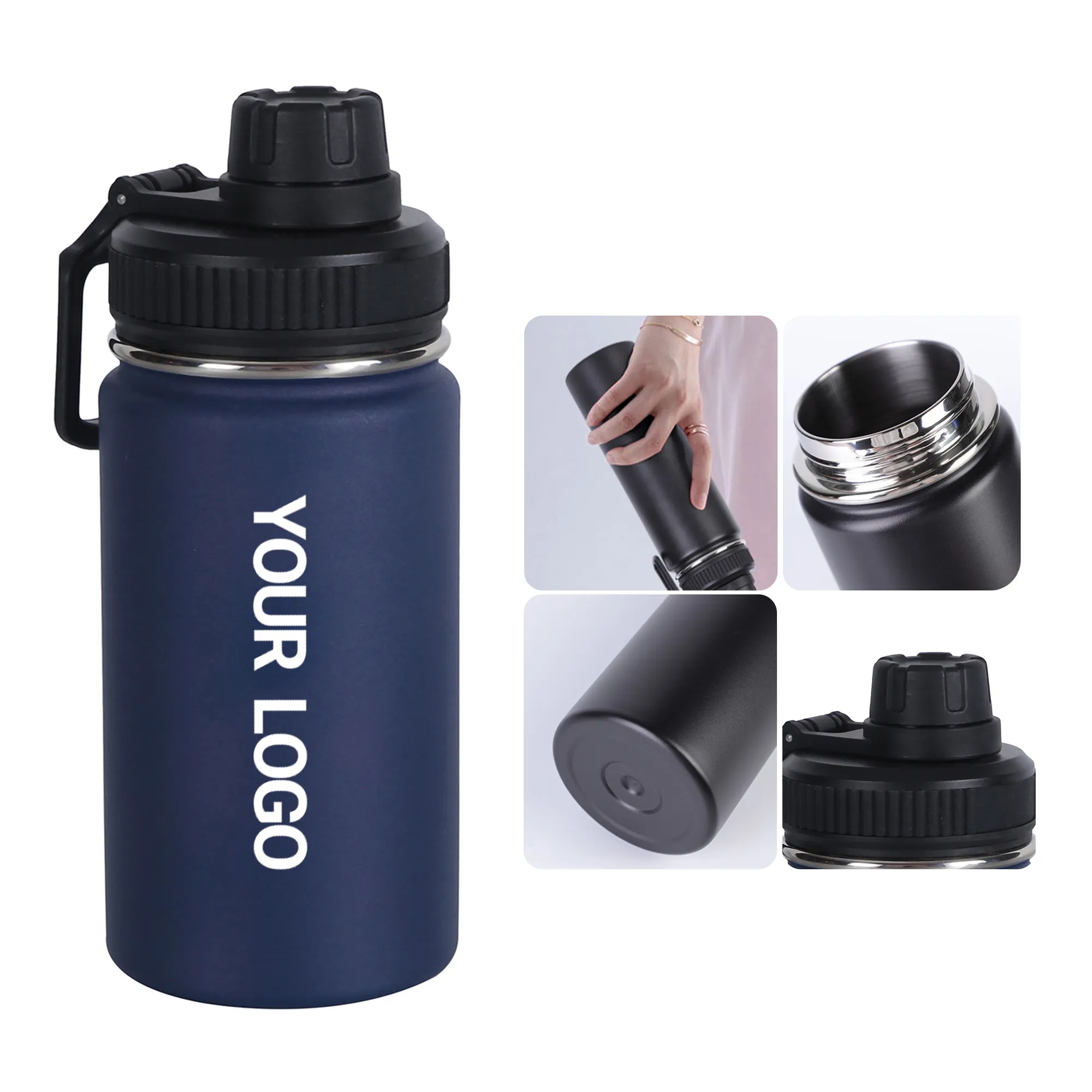 MOQ 50 12oz Portable 304 Stainless Steel Outdoor Tumbler