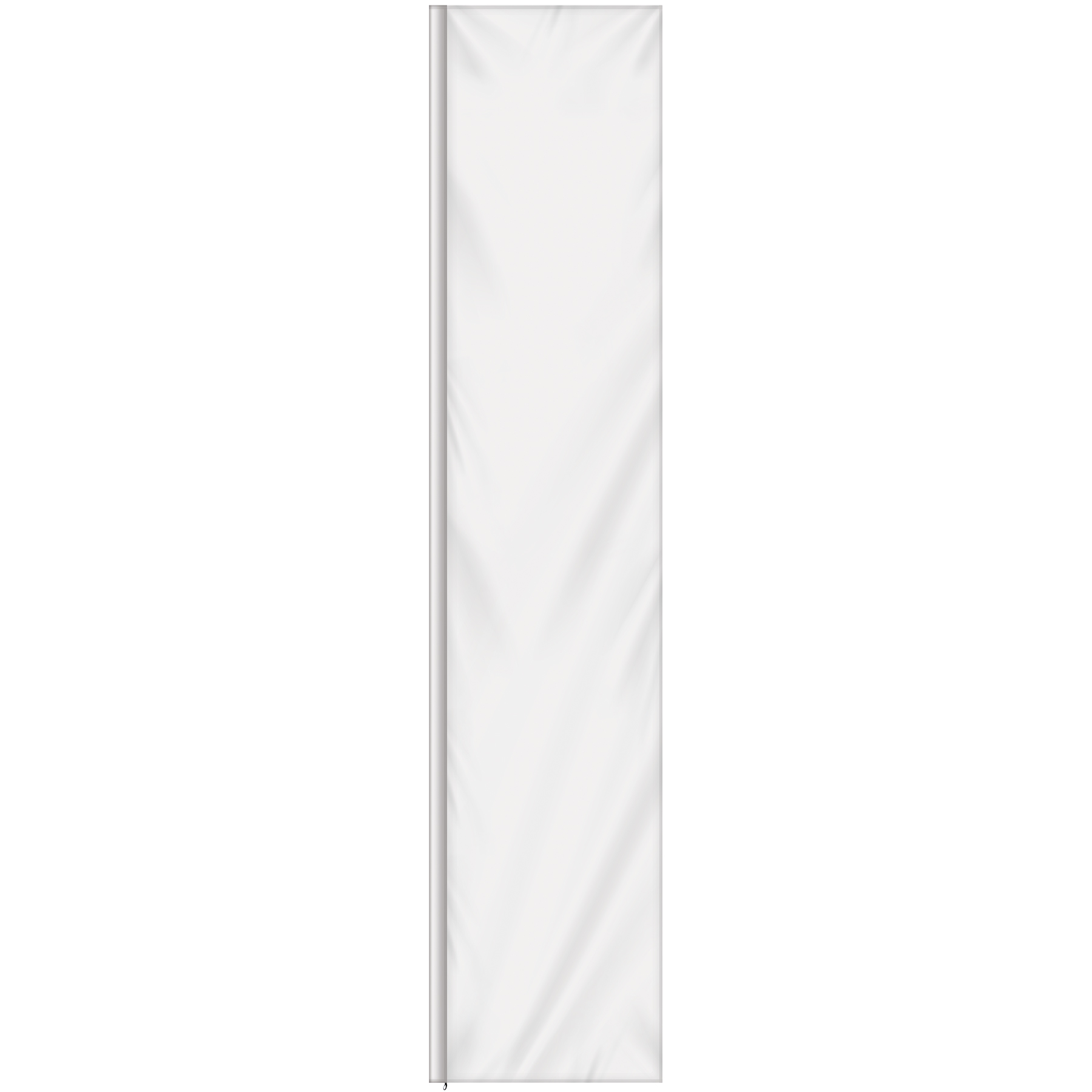 3' x 15' Custom Single Reverse Square Feather Flag 23
