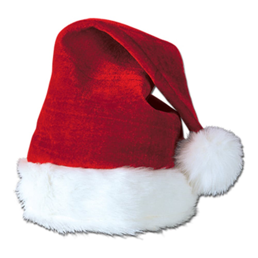Velvet Santa Hats - One Size 2