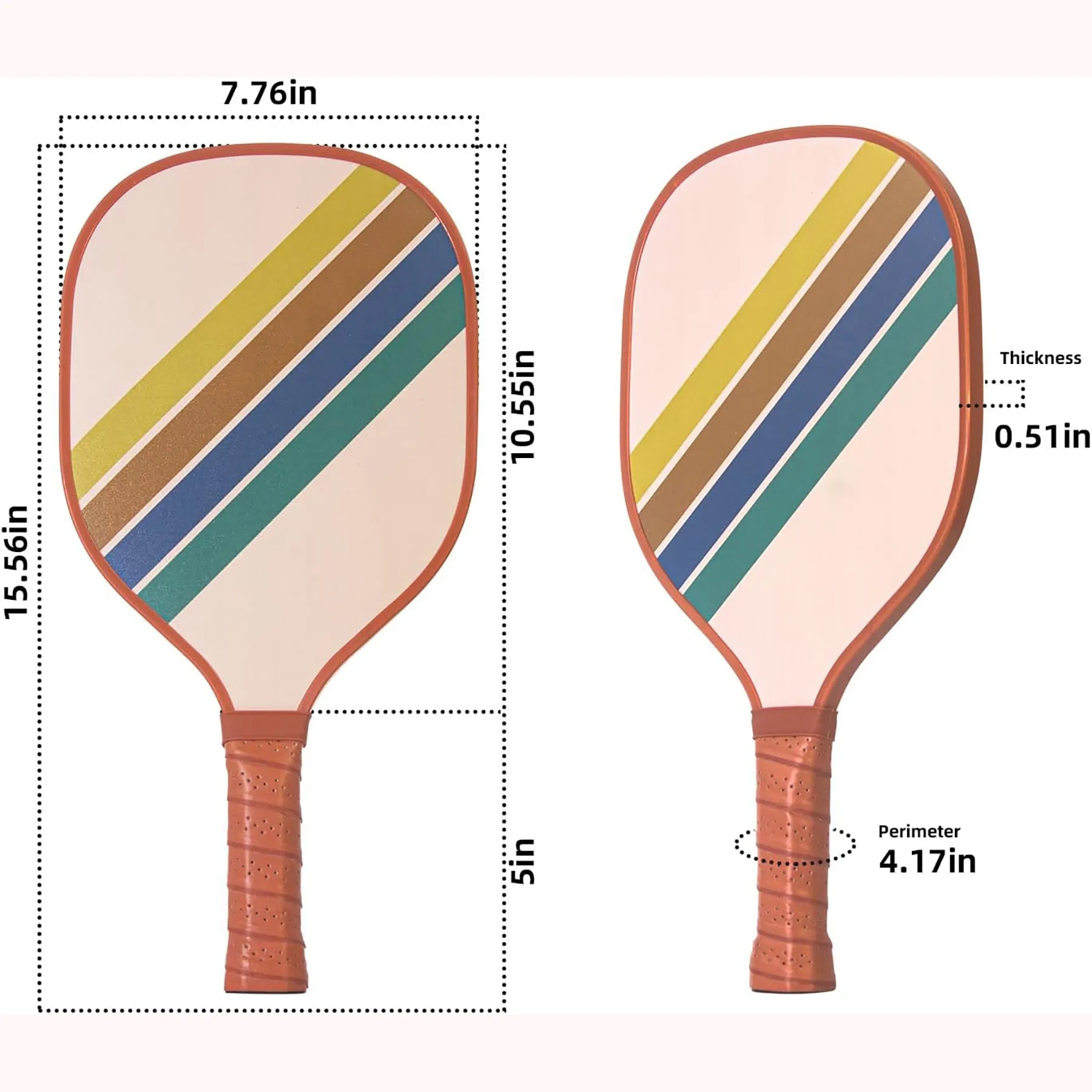 Fiberglass Pickleball Paddles Set 30