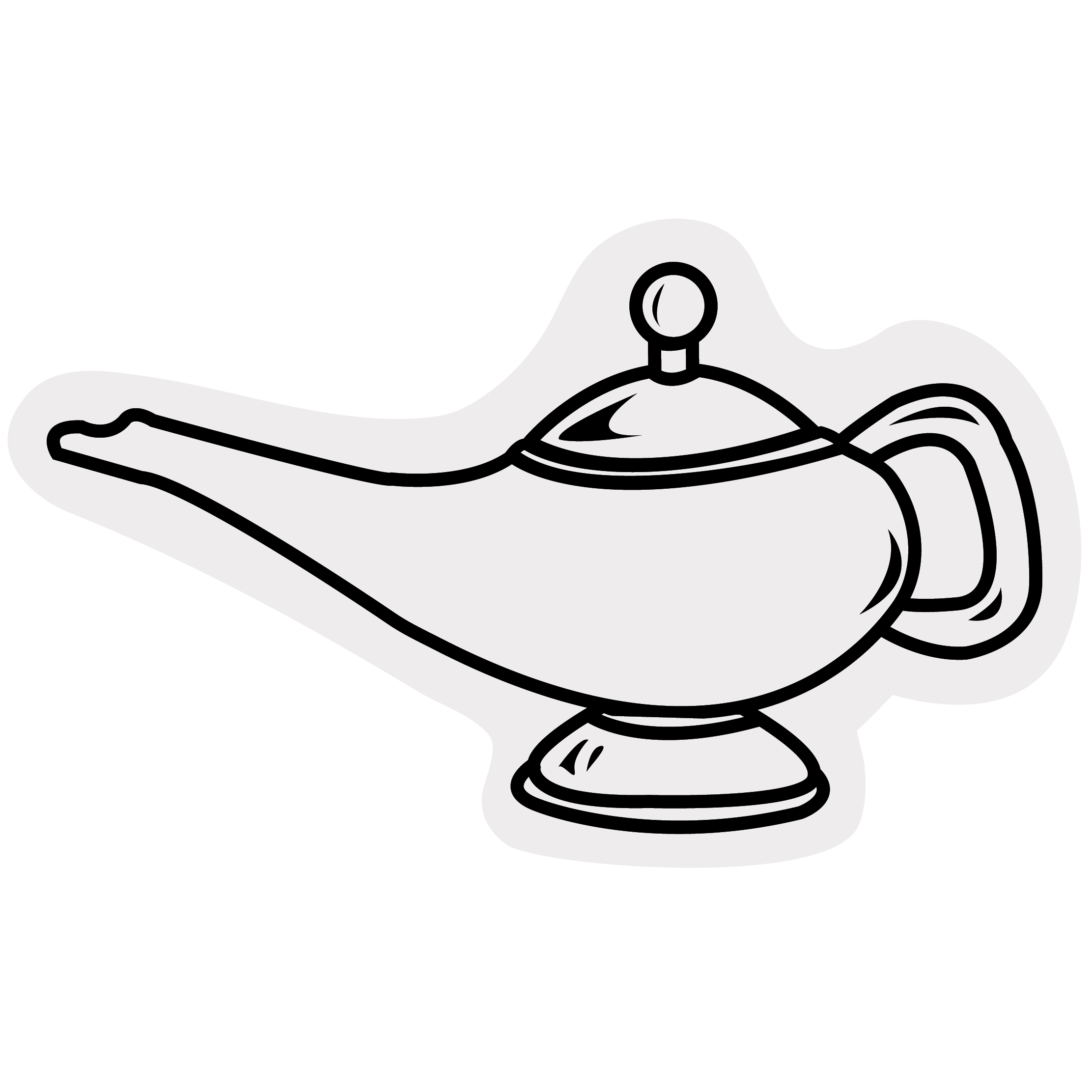 Genie Lamp Shape Sponge 59