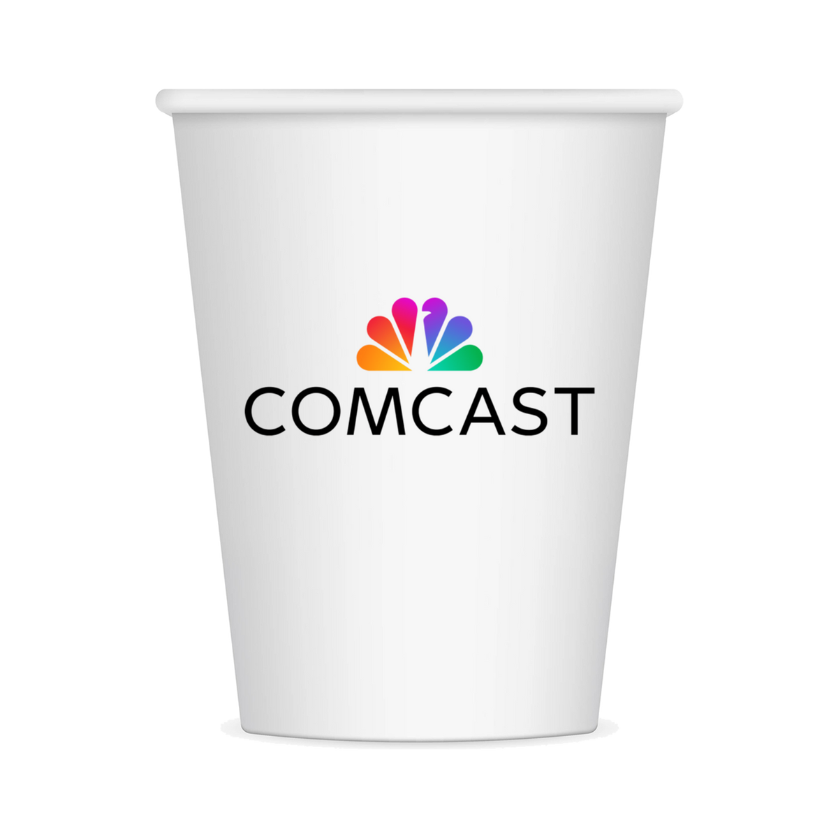 10 Oz. White Paper Cup, Digital
