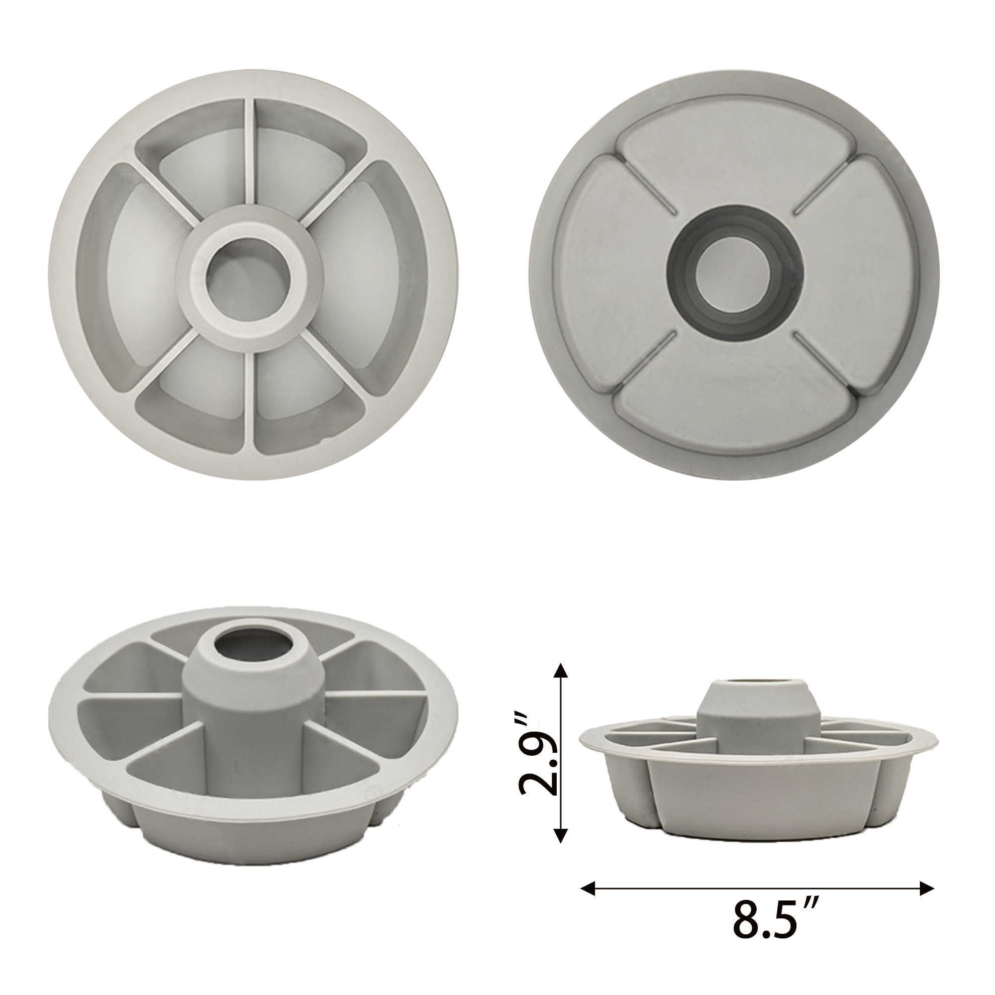 Snack Dish Made from Silicone for Brew Bottles 8