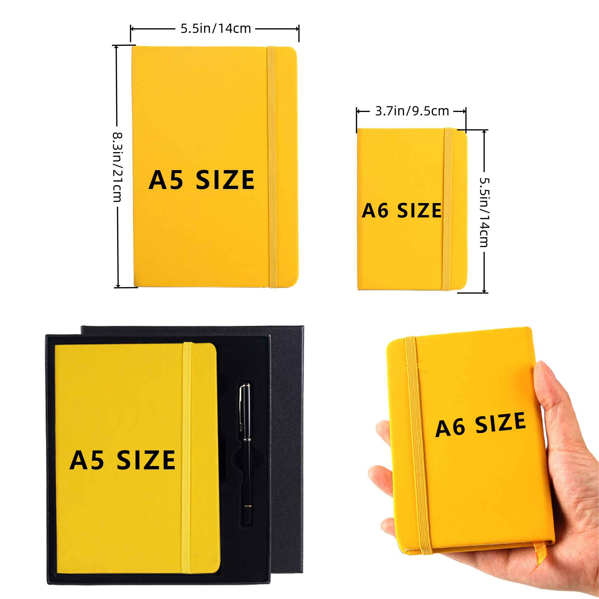 A5/A6 Softcover Elastic Band Notebook 7