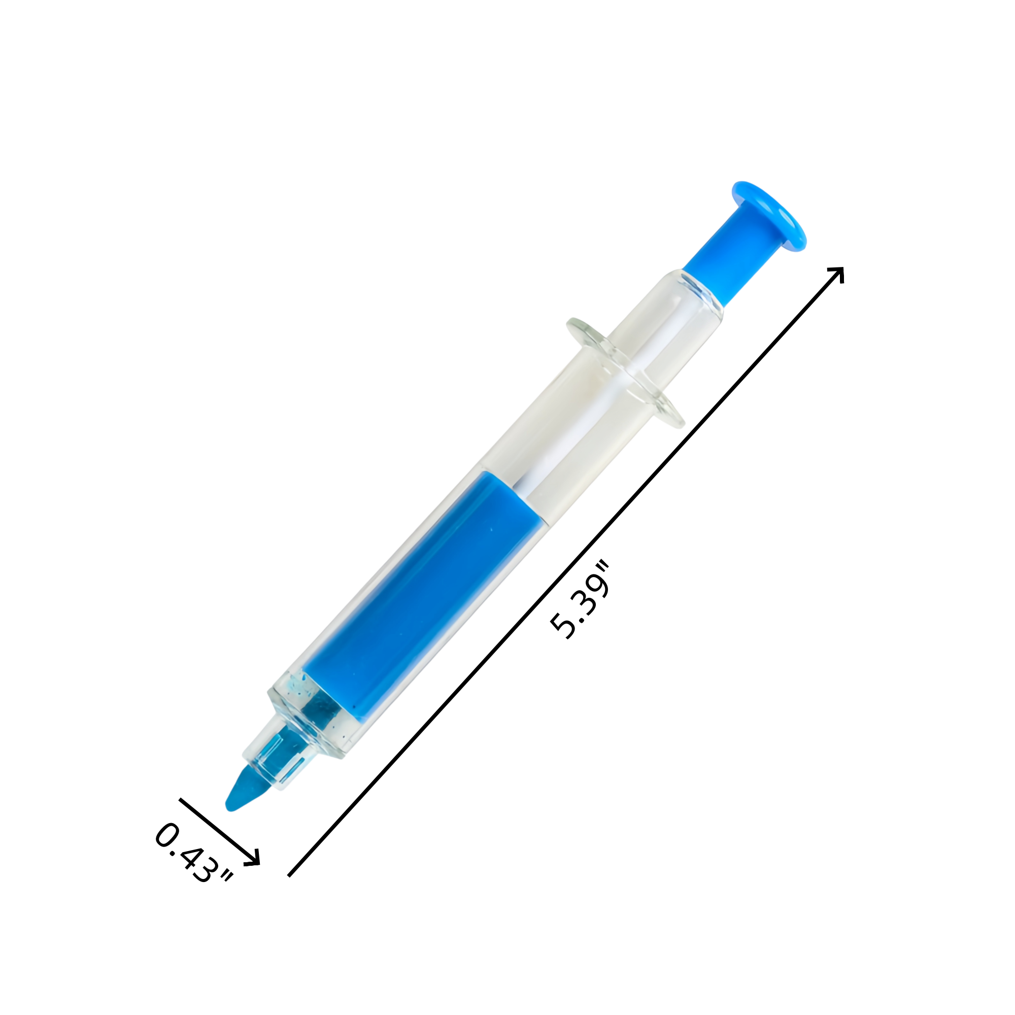 Novelty Syringe Style 2-in-1 Writing Pen, custom pen with logo imprint 4