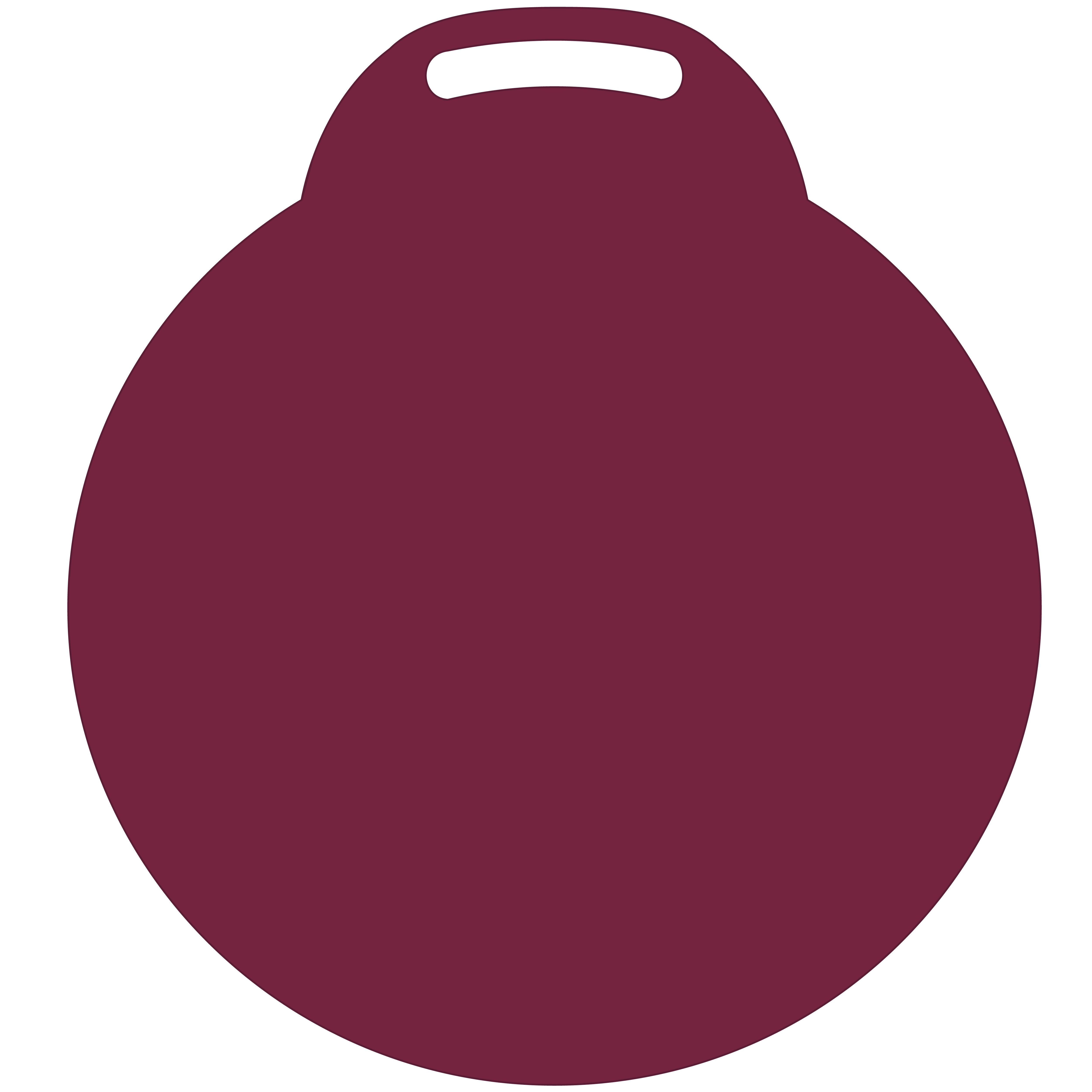 Round Vinyl Stadium Cushion (13.5") 41