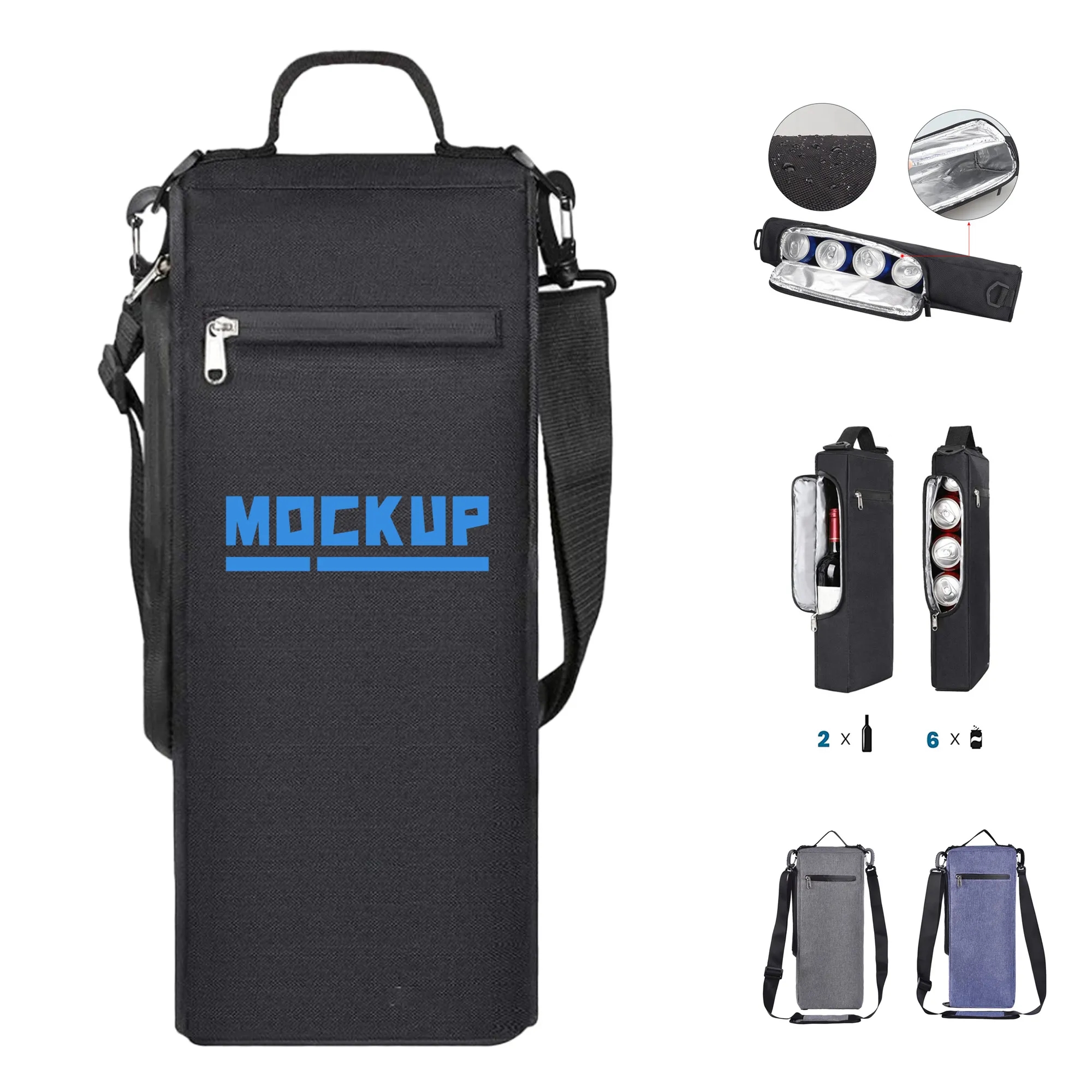 Golf Cooler Bag For 6 Cans MOQ 100 PCS