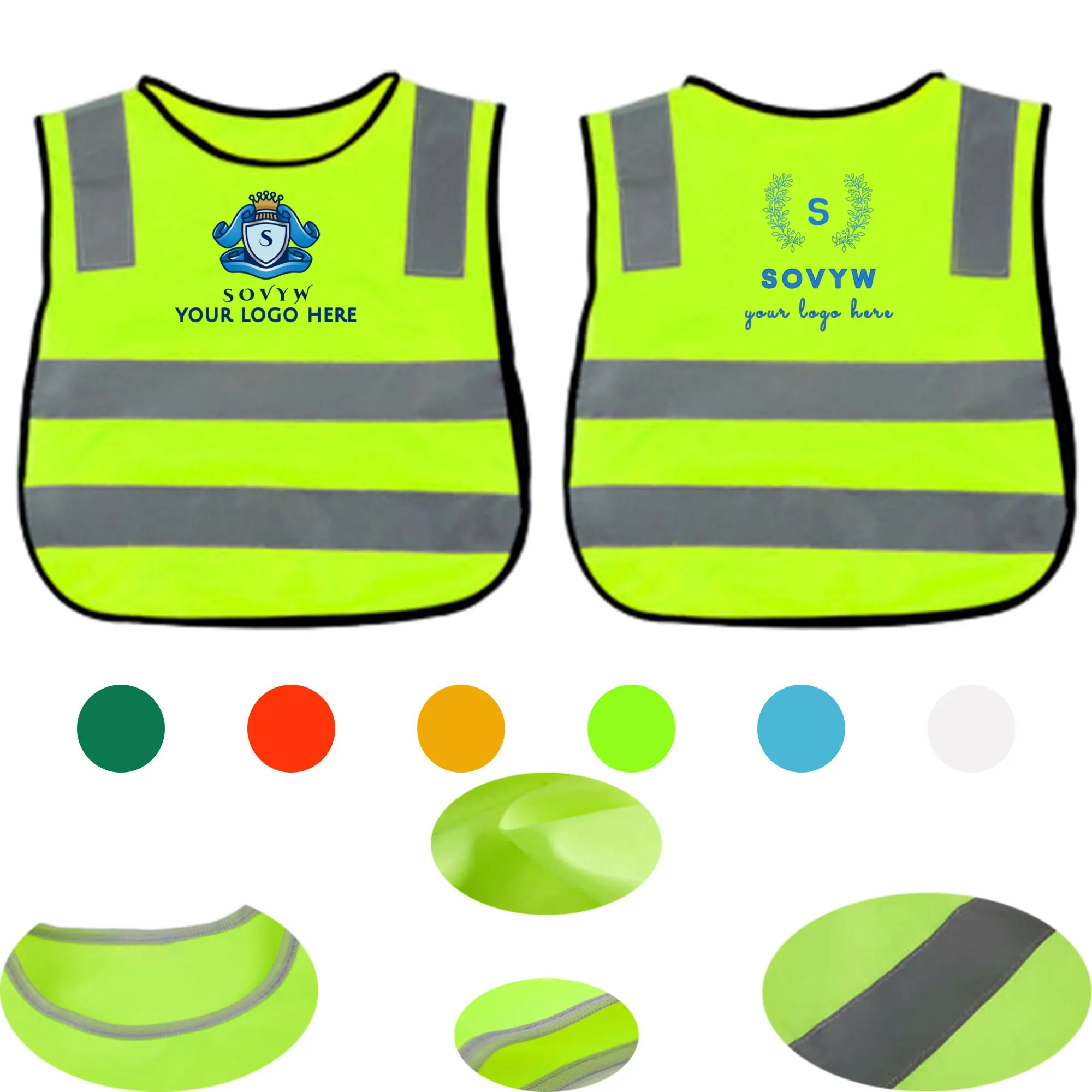 Children's Reflective Safety Vests 3