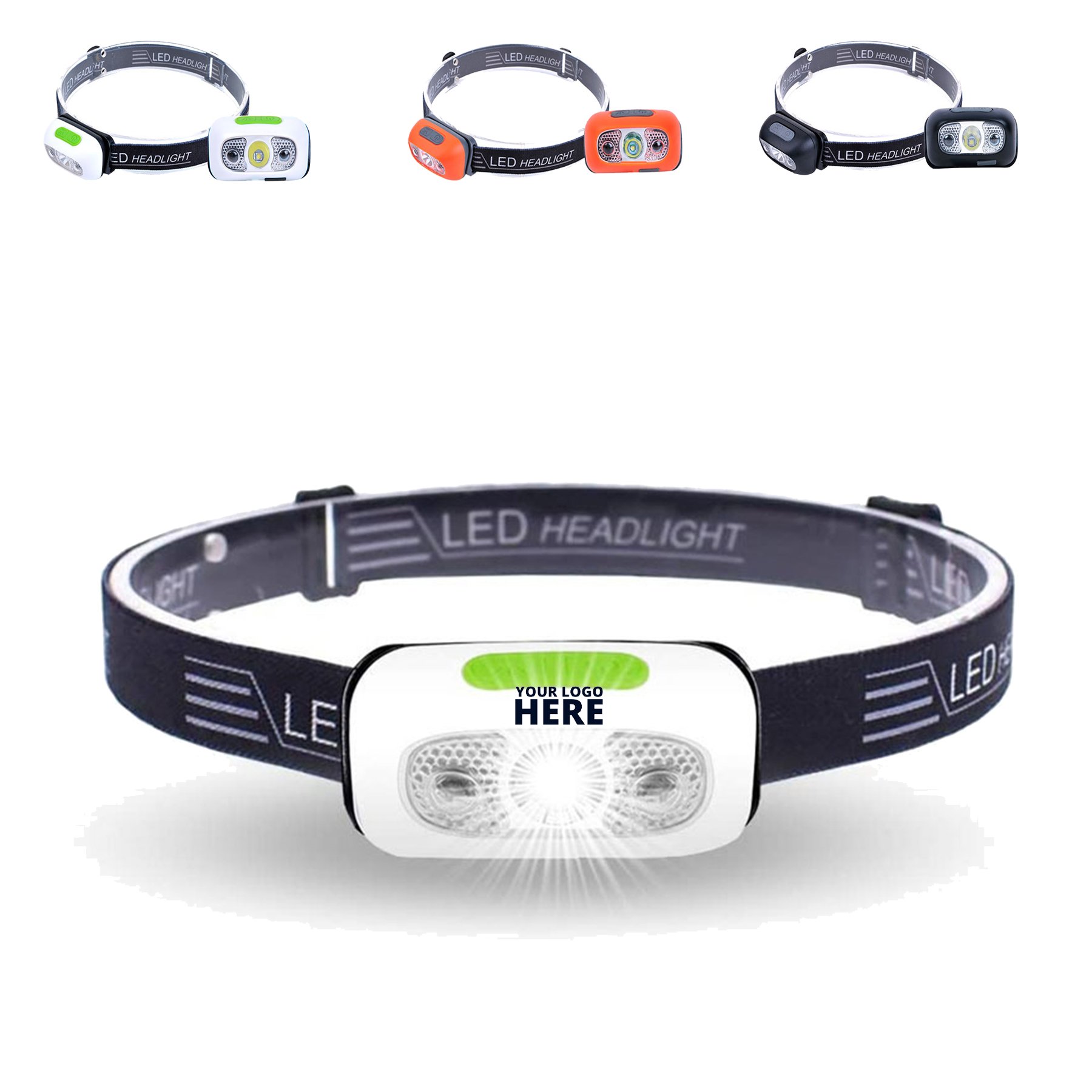 Waterproof Forehead Flashlight
